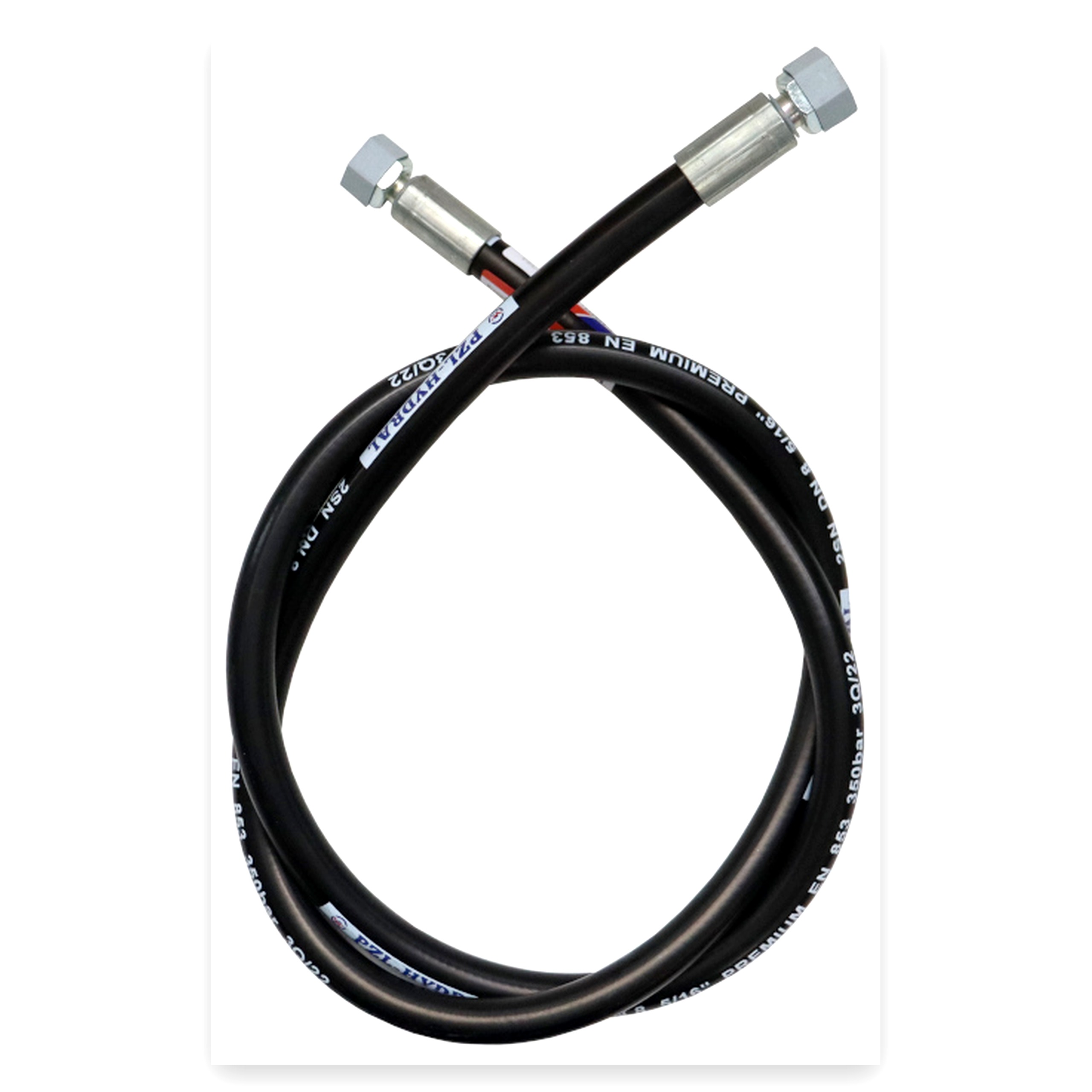 c536b1ac4b13cbc4f7a9e2b4dc6b9e37.jpg Przewód wąż hydrauliczny 350 bar gwint M16x1,5 proste L-1500 mm (AA