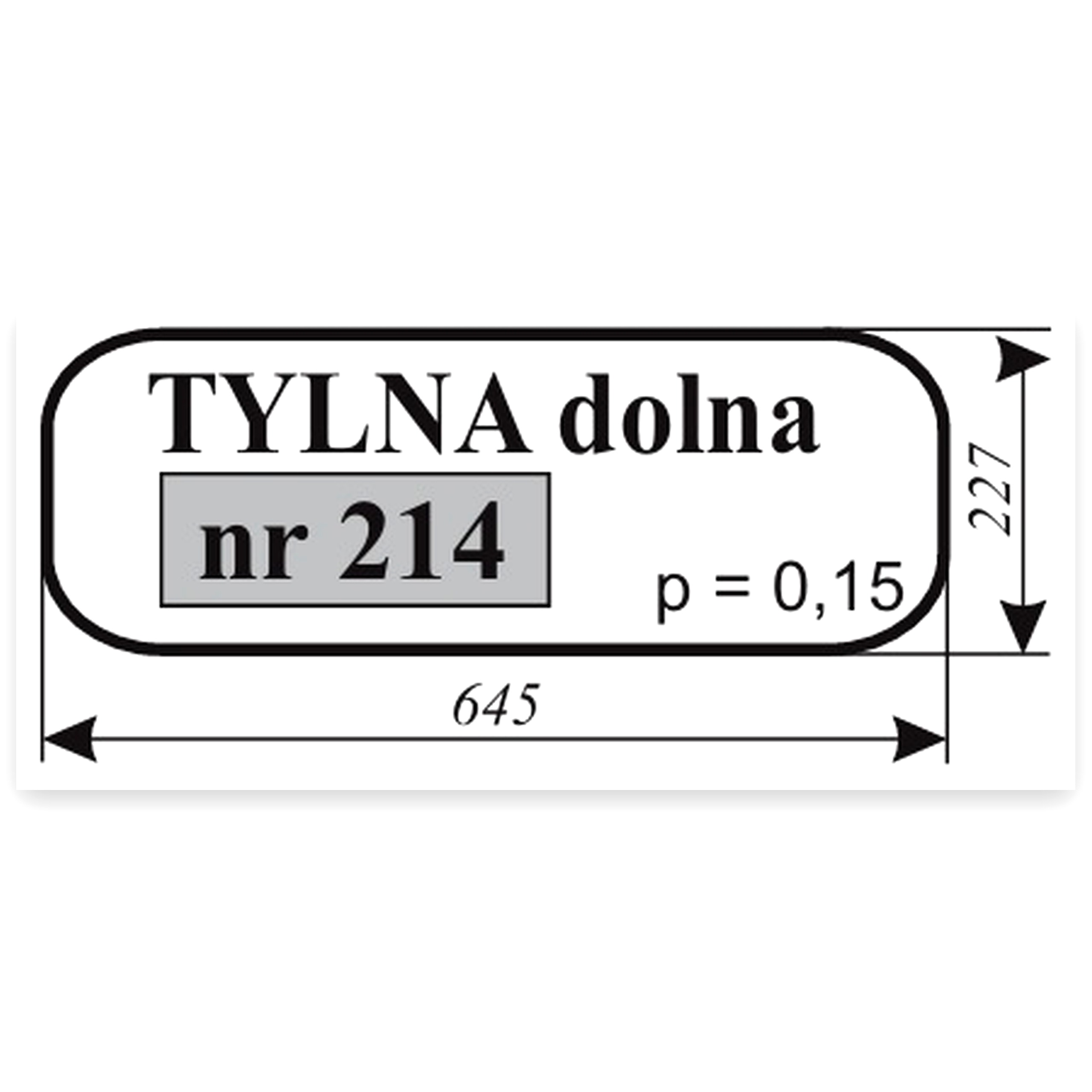c60461e0ecc76f4c8118934cb1de5137.jpg Szyba tylna dolna do ciągnika Ursus C-362