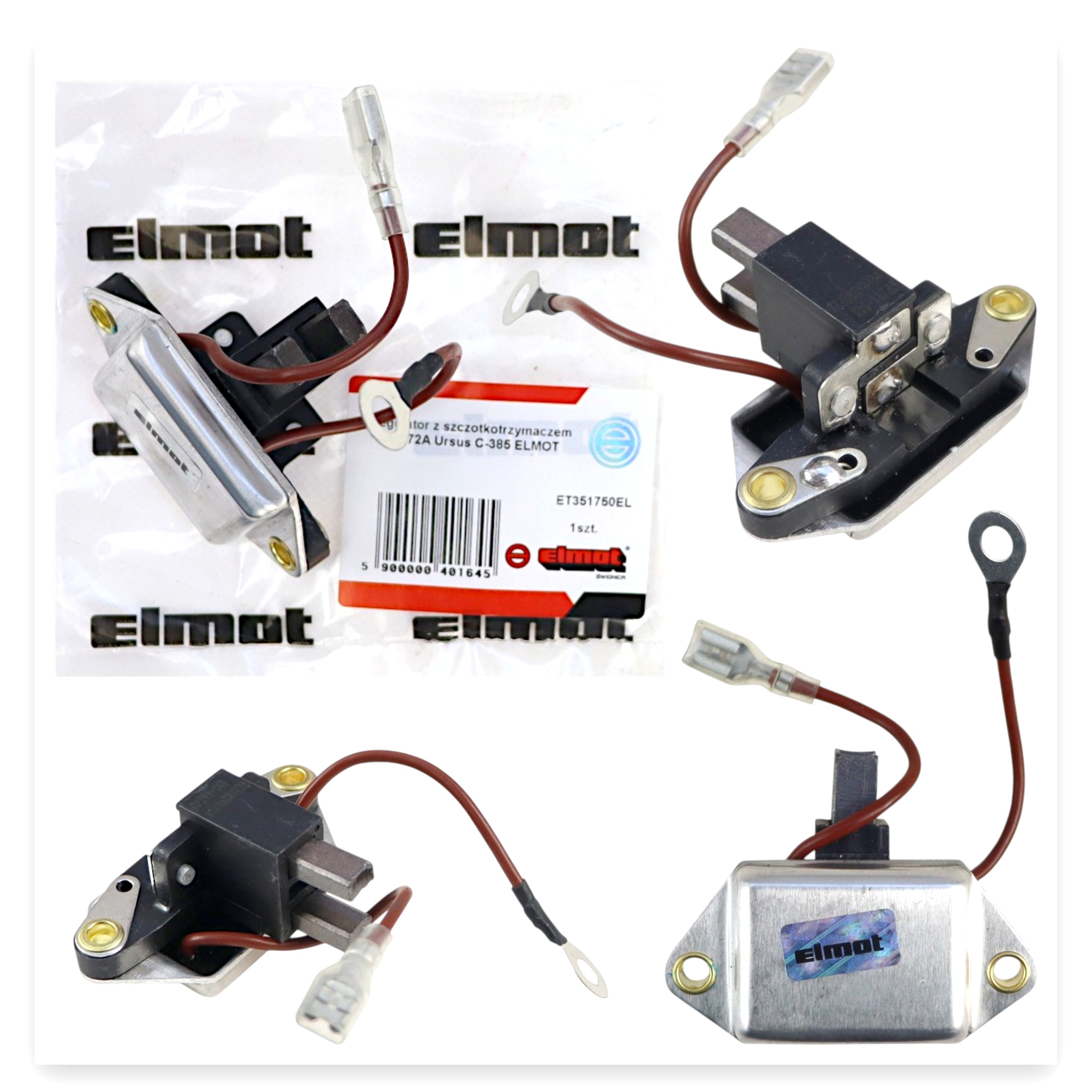 c686f1e9212d7e9a309b315470e0c0e1.jpg Regulator ze szczotkotrzymaczem alternatora 14 V 72A do Ursus Zetor MF