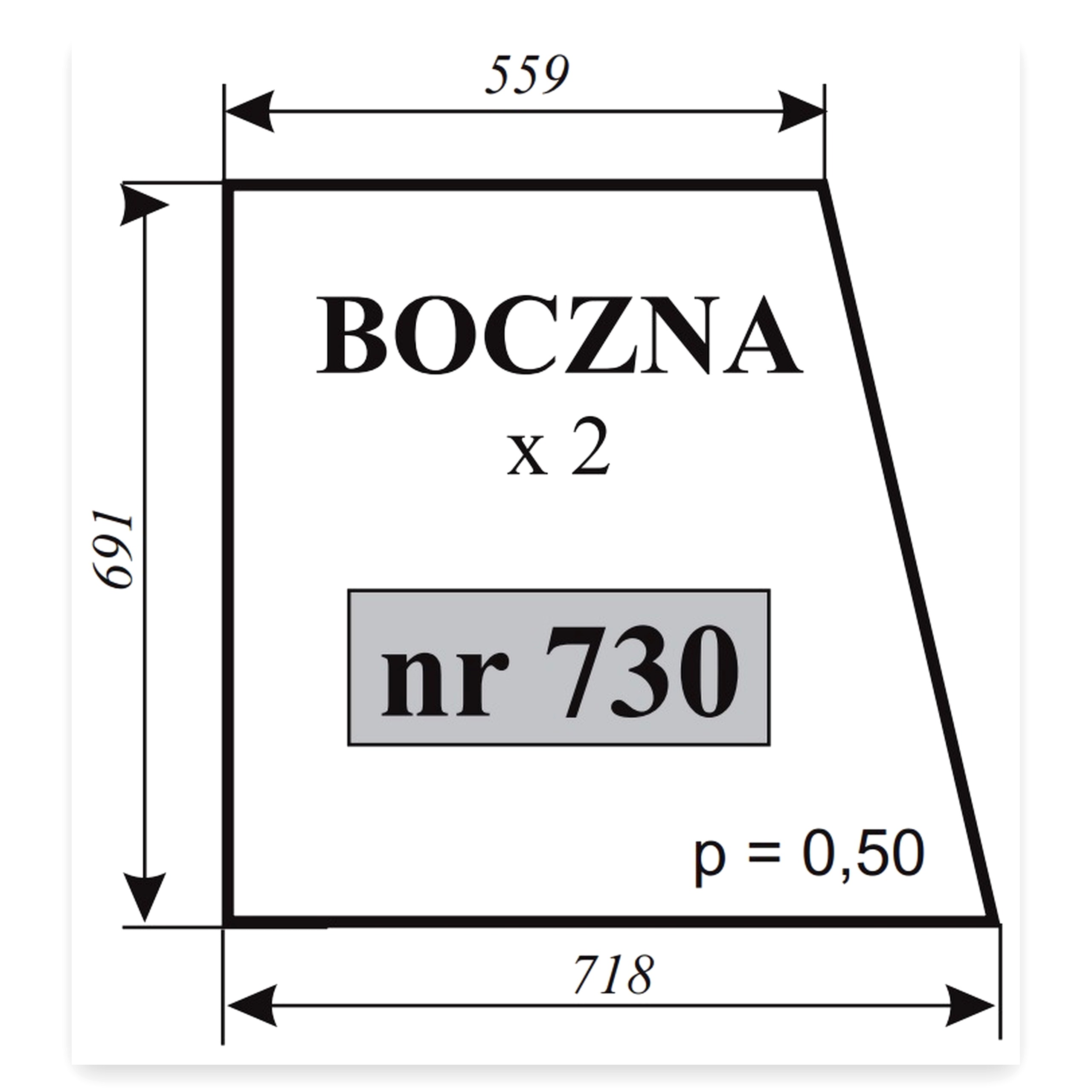 c6bf3f08d5a168d1482a7a7bac0873d3.jpg SZYBA BOCZNA do ciągnika Ursus