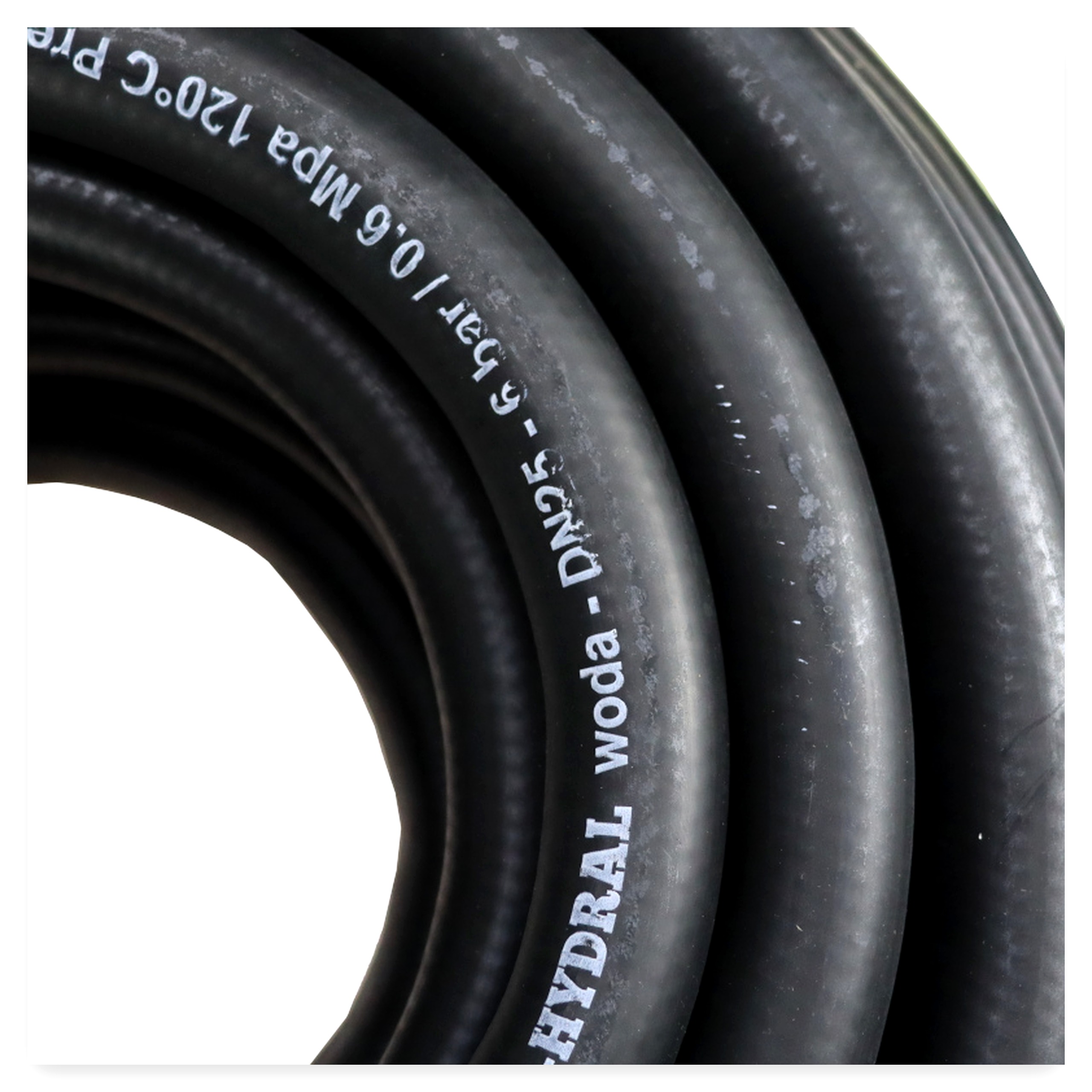 c86ae6126ce0a2ae72e0c1566a64757a.jpg Wąż do układu chłodzenia i gorącej wody - EPDM DN25 - 6 bar / 0.6 Mpa