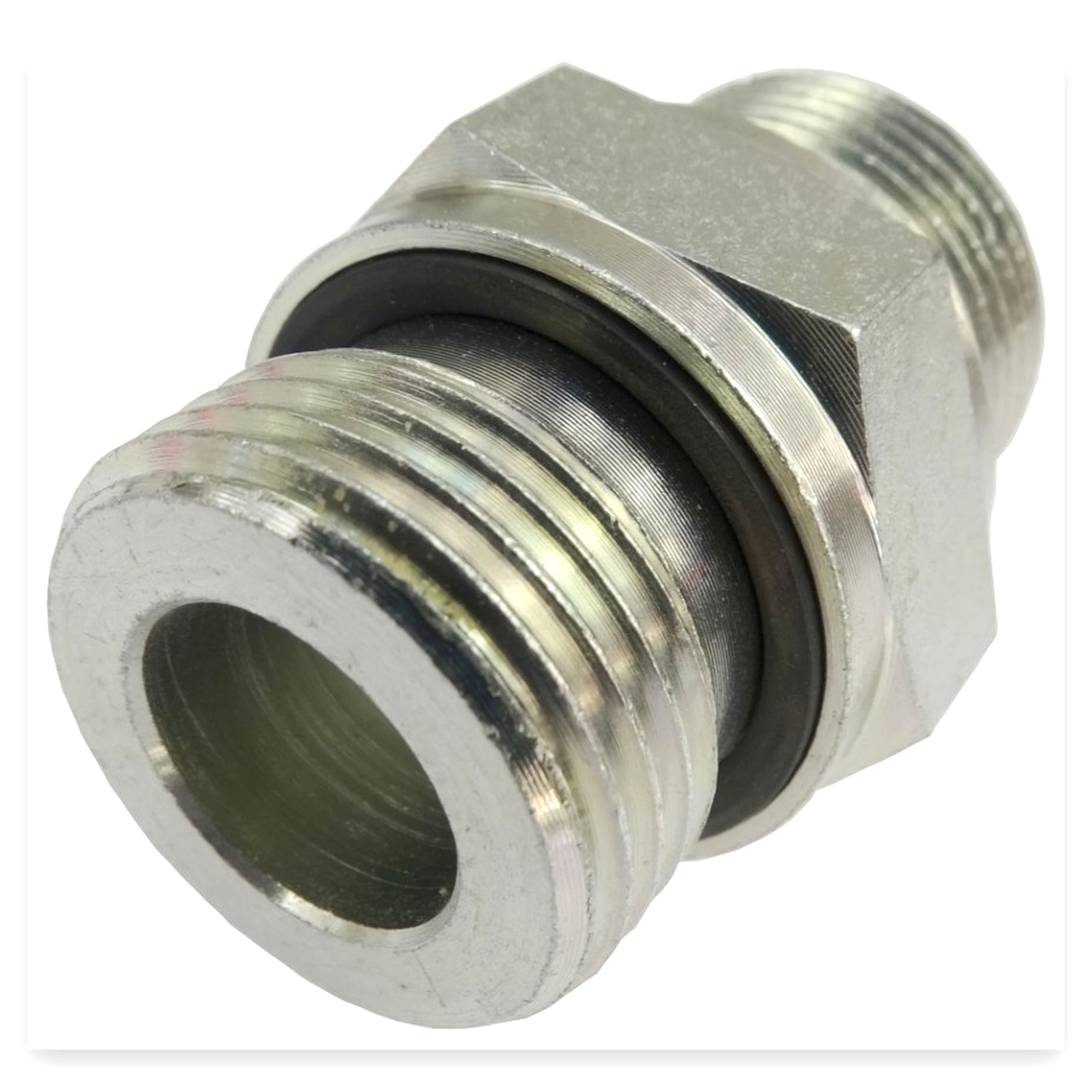 c92d9b2968c895fe7476478186000f26.jpg Przyłączka hydrauliczna BB 3/4 - 1 1/16"" UNF/BSP ED/stożek 60"