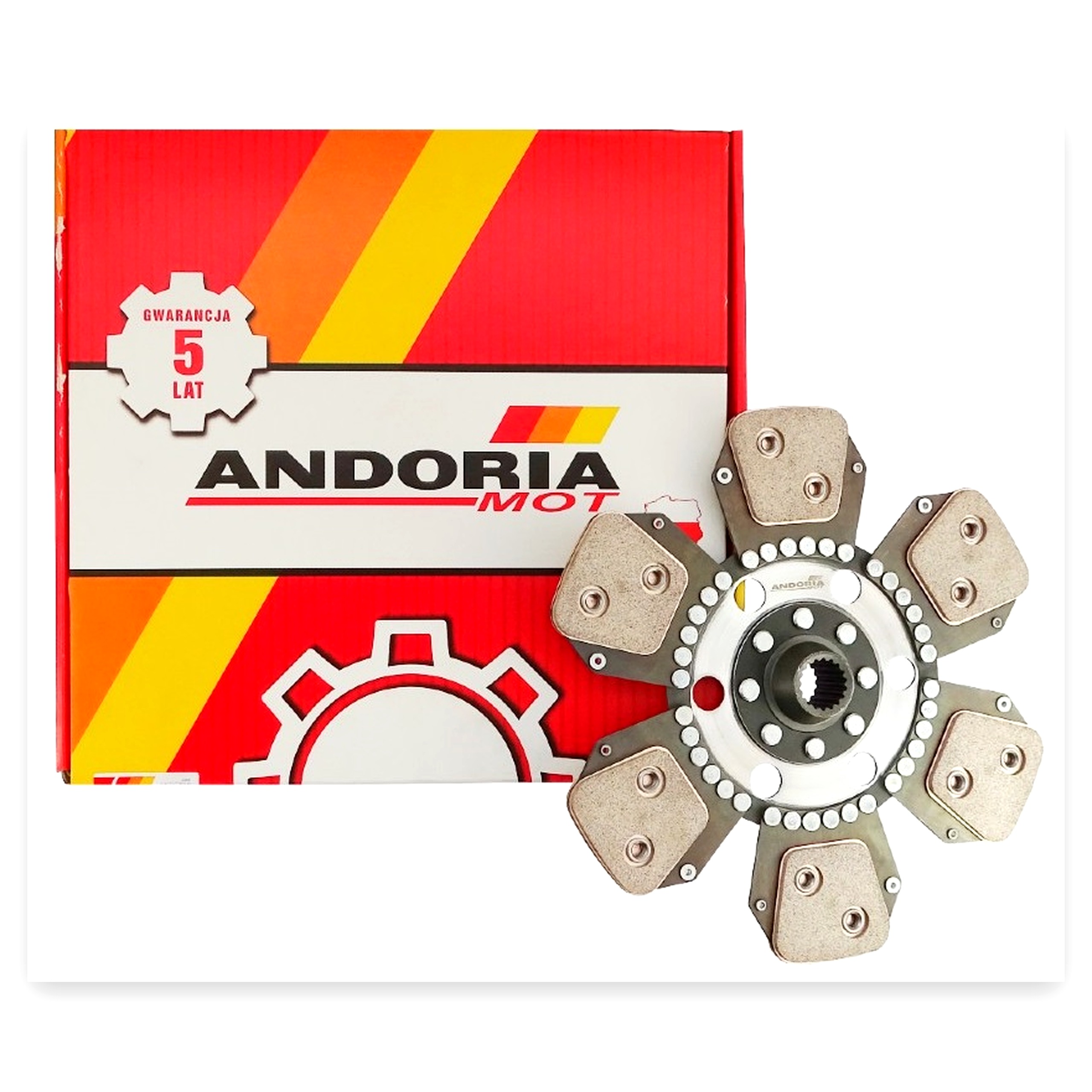 ca1ef424649549acab5bbc89c3d6bd0b.jpg Tarcza sprzęgła FI-325 pias.18 frezów Zetor C-385 Ceramiczna ANDORIA