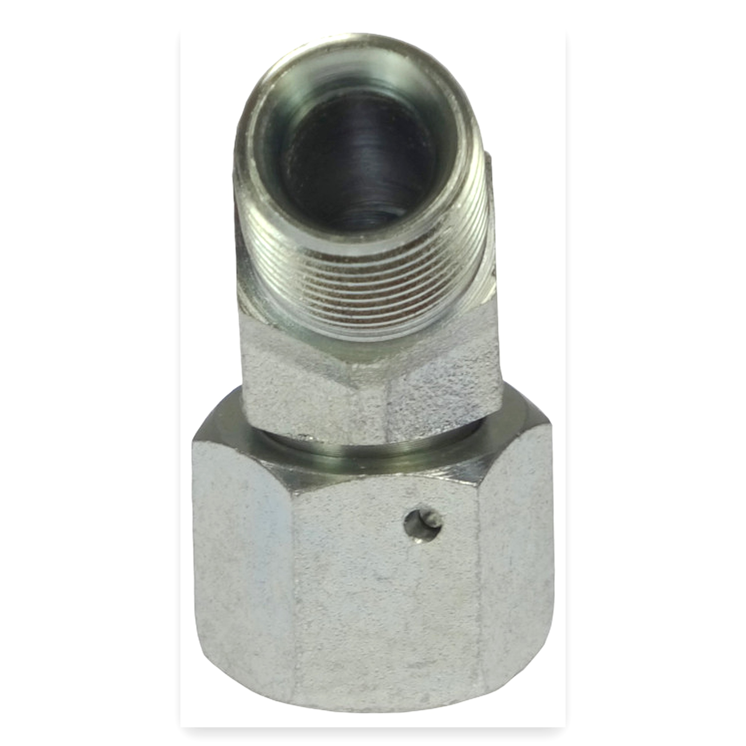 Złącze - złączka hydrauliczna - kolanko 45 AB 1/2 - 1/2"
