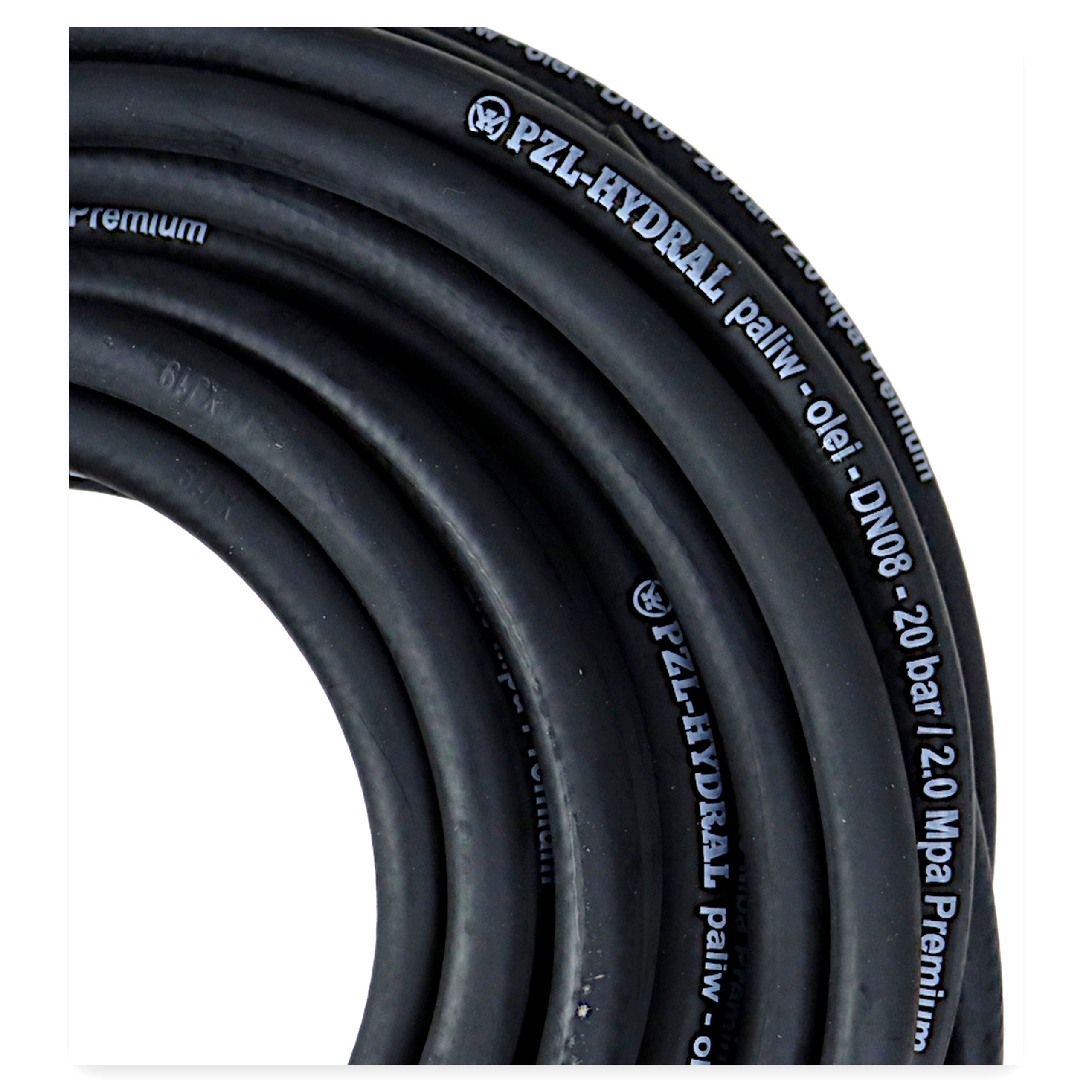 cb044c6cd6b218484093aca6fda1ce60.jpg Wąż do paliw olei DN08 FI-8 20 bar 2.0 Mpa Premium HYDRAL sprzedawany