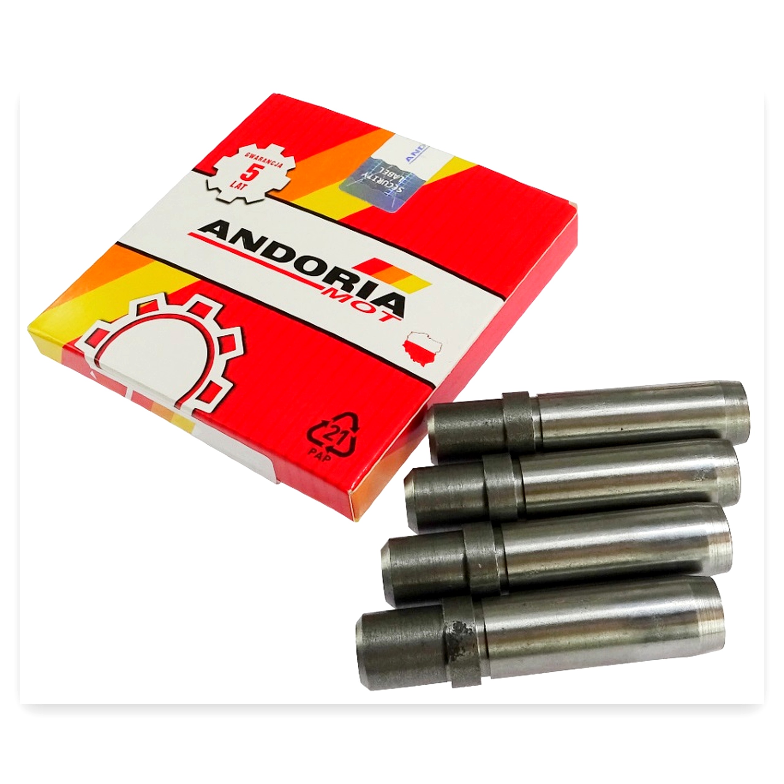 d188a7ec69815e0e42f4326c52aa0f14.jpg Prowadnica zaworu T25 ANDORIA pakowana po 4szt widoczna cena za 1 sztukę