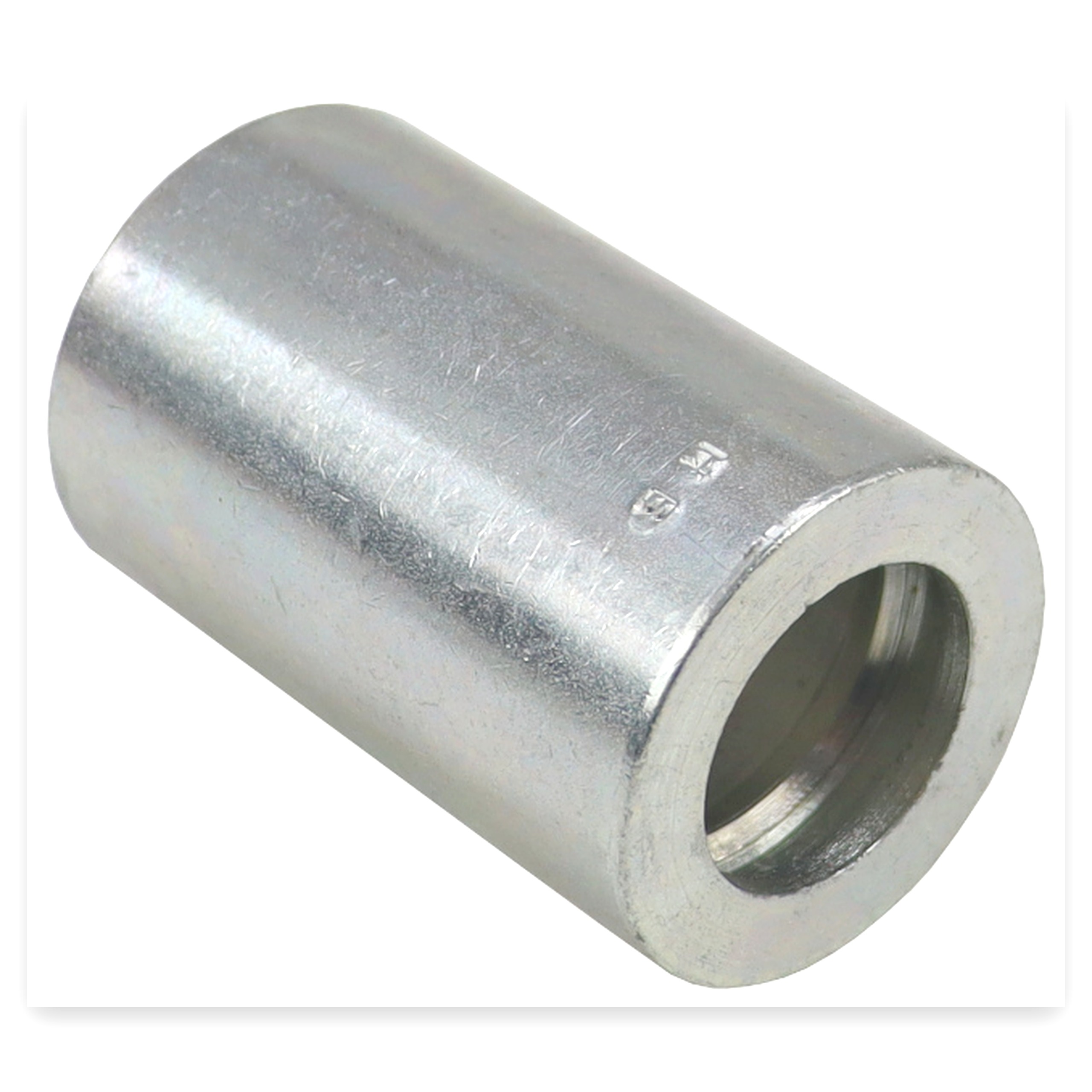 d26f0e498df5a57b95c0a8db2815b249.jpg Tuleja zaciskowa do zakucia węży hydraulicznych DN19 2SN