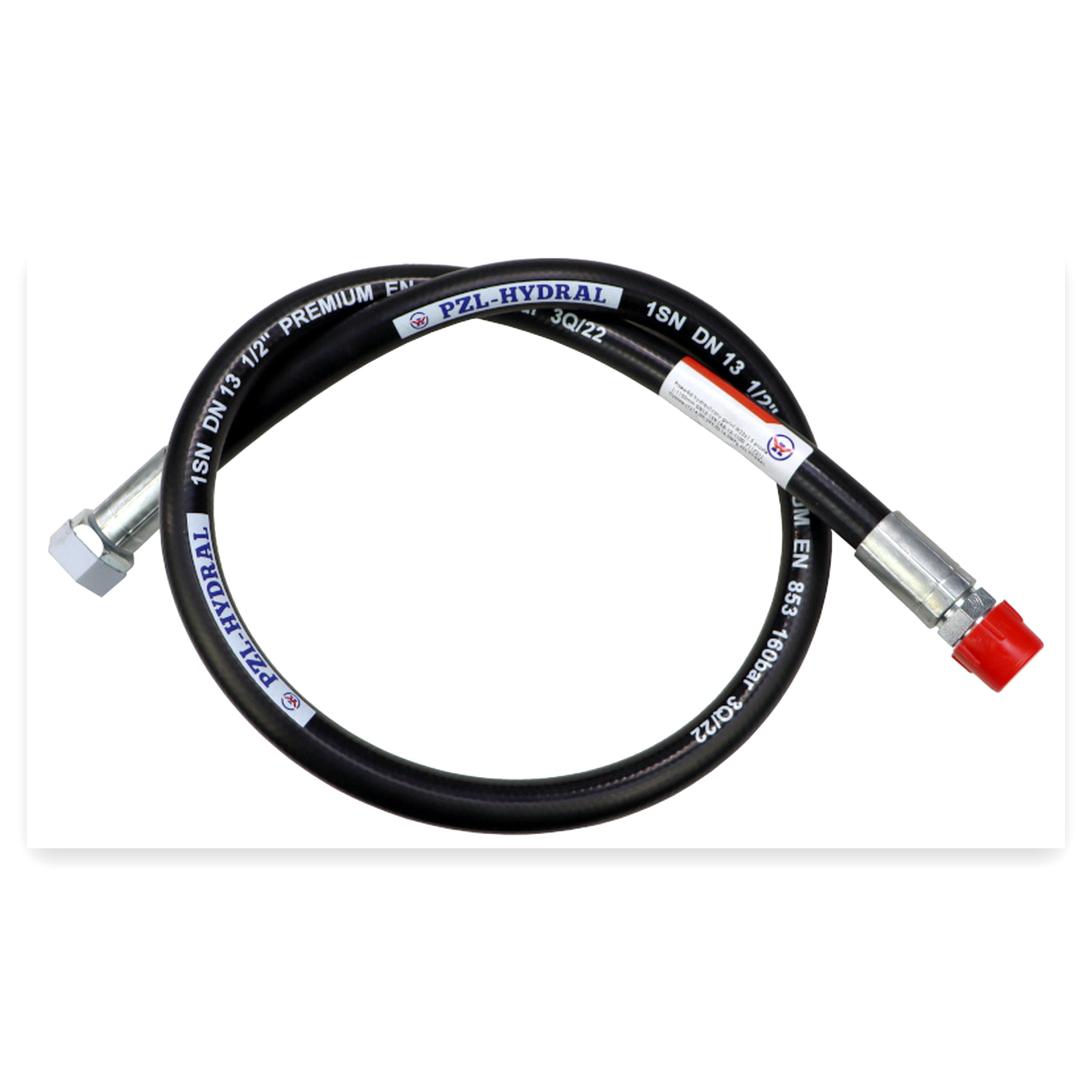 d27eb789ba79d45bf28fbeda7ef6d349.jpg Przewód wąż hydrauliczny gwint M22x1,5 proste L-1100 mm (AB-, ) Cyklop