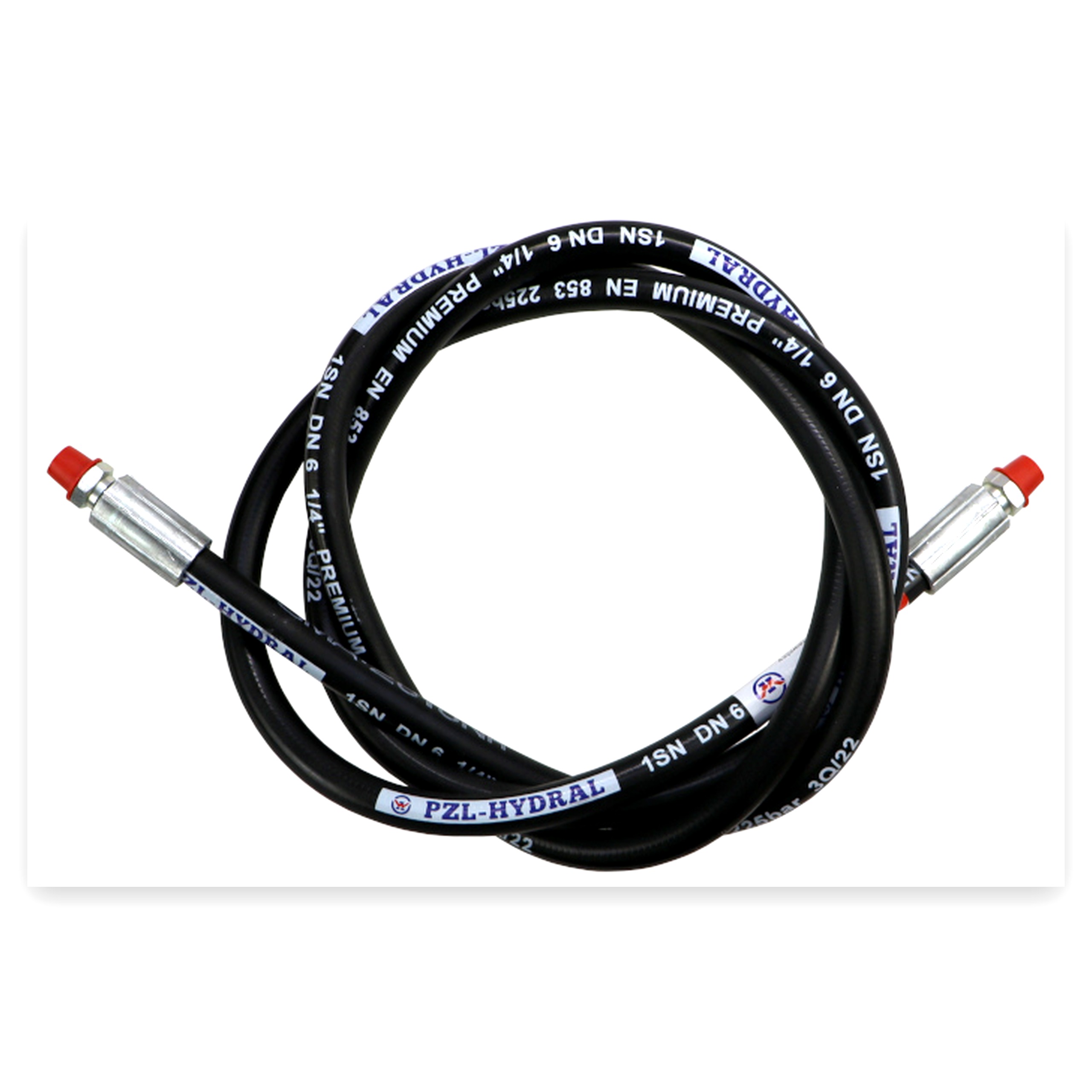 d2ce51c4a55eefa323ceec584ba1773b.jpg Przewód wąż do smarownicy M10x1 L-2010 () PZL HYDRAL