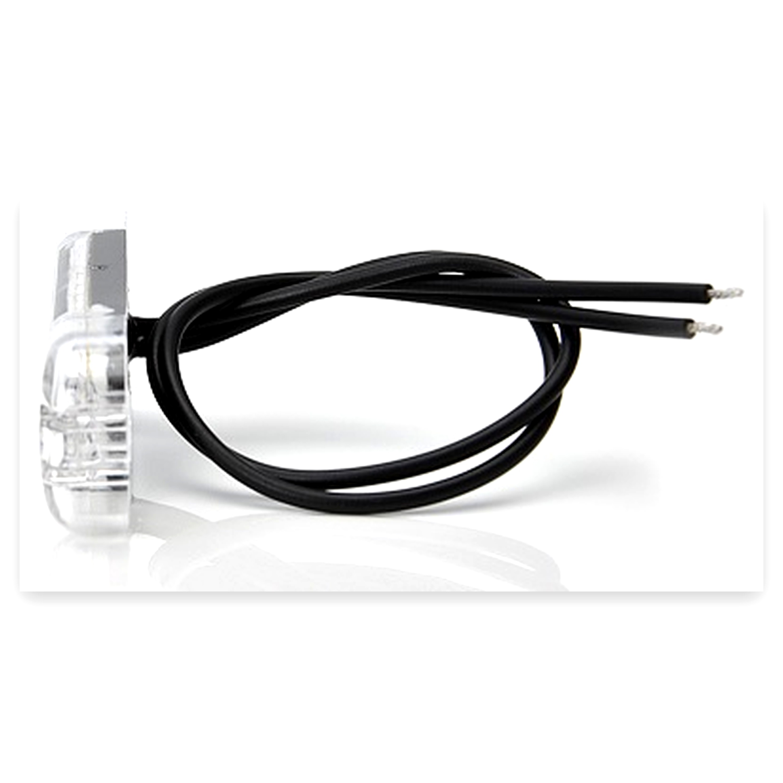 Lampa pozycyjna przednia W97.1 LED V biała uniwersalna wodoodporna z