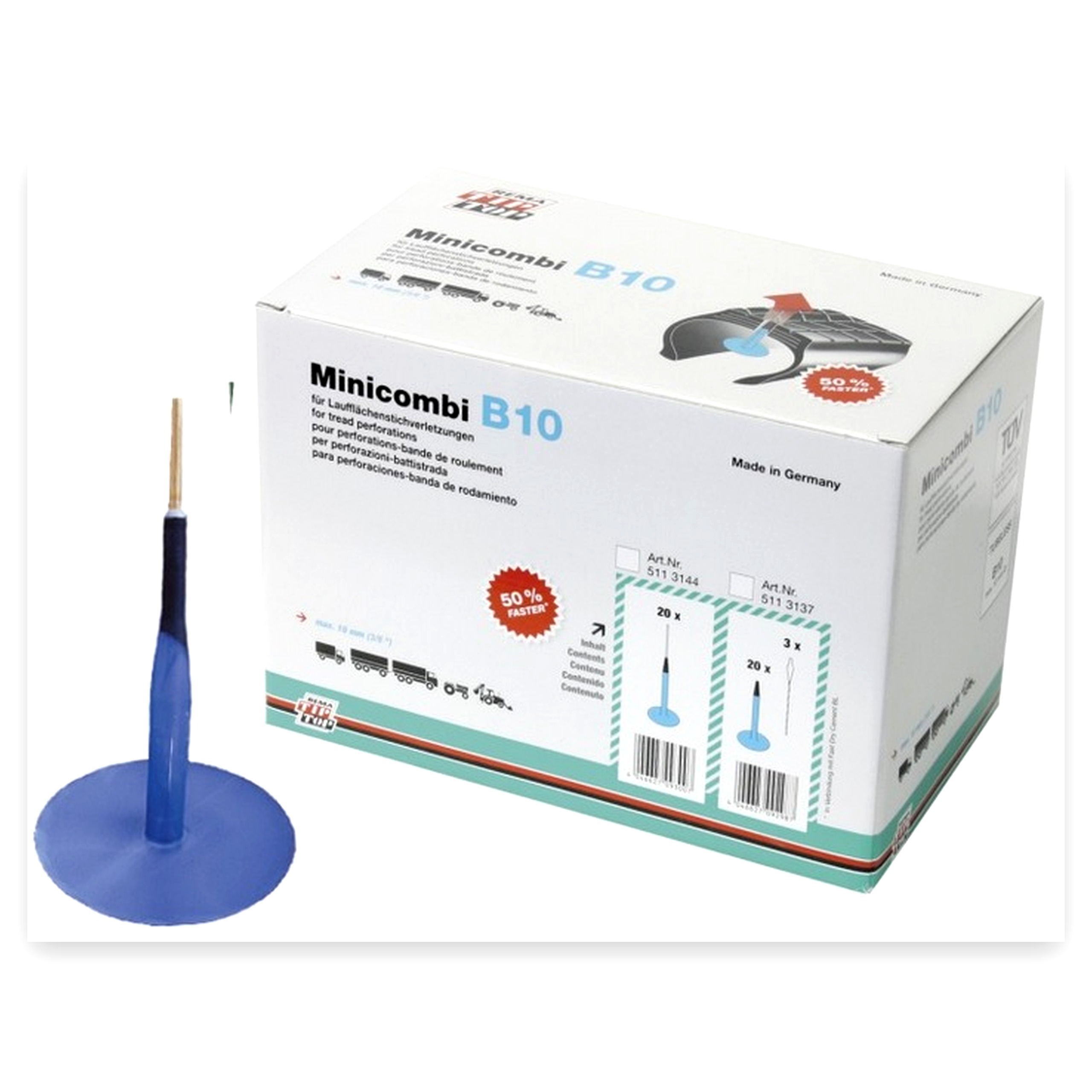 Kołek Minicombi B10 Ø 10 10x100 mm