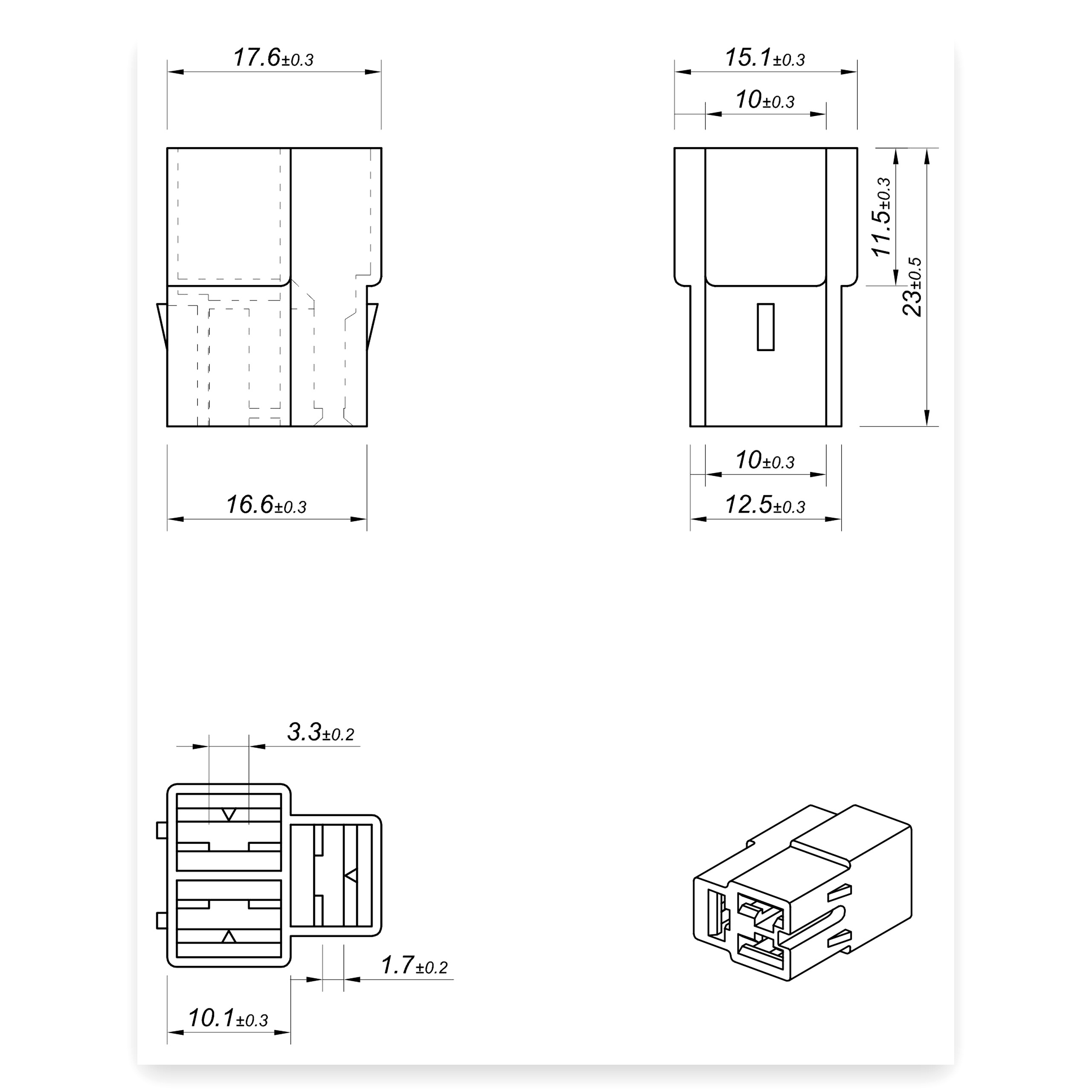 d431458f05af21b5d40fc0d862e9e86f.jpg Obudowa konektorowa ONP MC 6,3 V2 3P "T" ( sprzedawana po 20 szt ) ELMOT widoczna cena za 1 sztukę