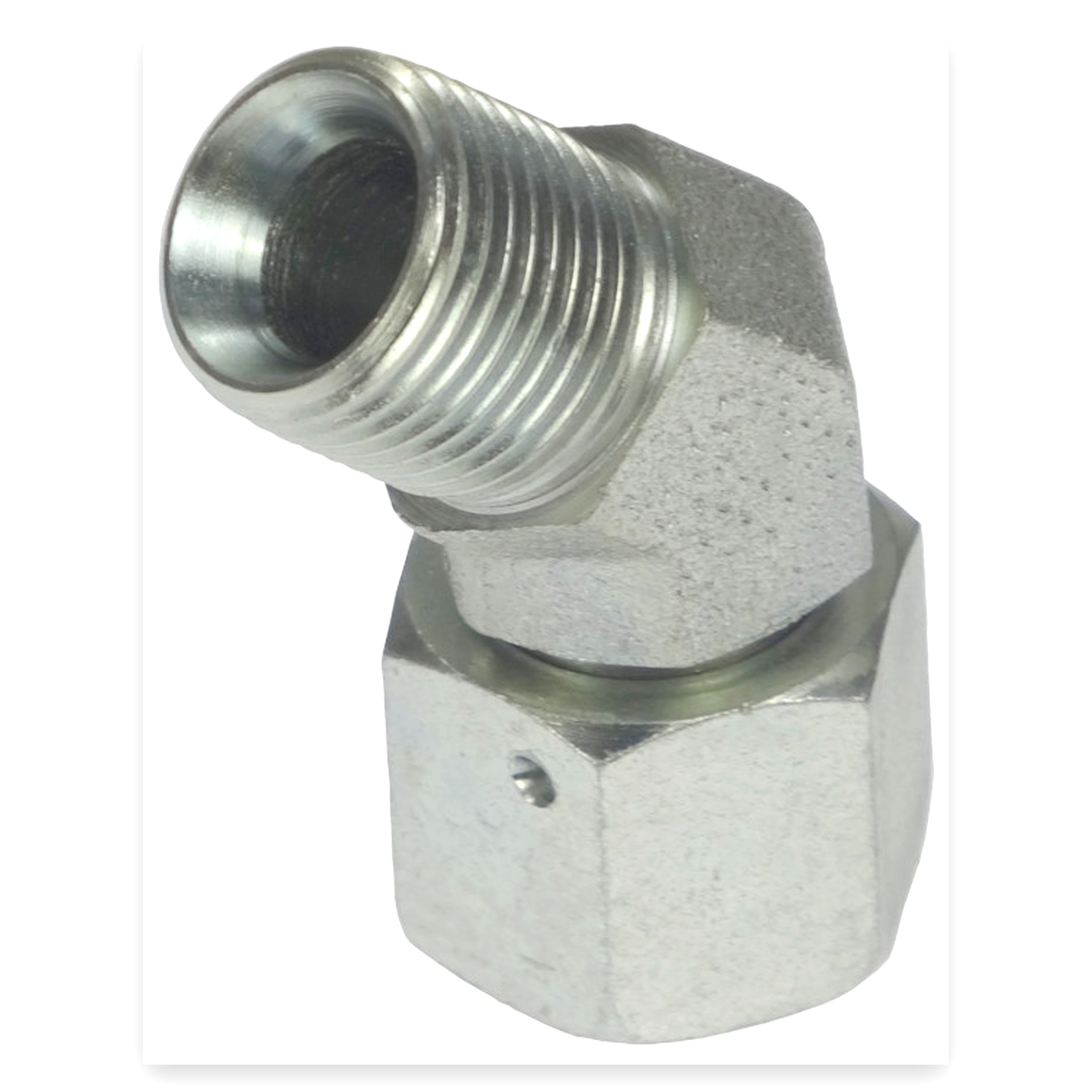 Złącze - złączka hydrauliczna - kolanko 45 AB 1/2 - 1/2"