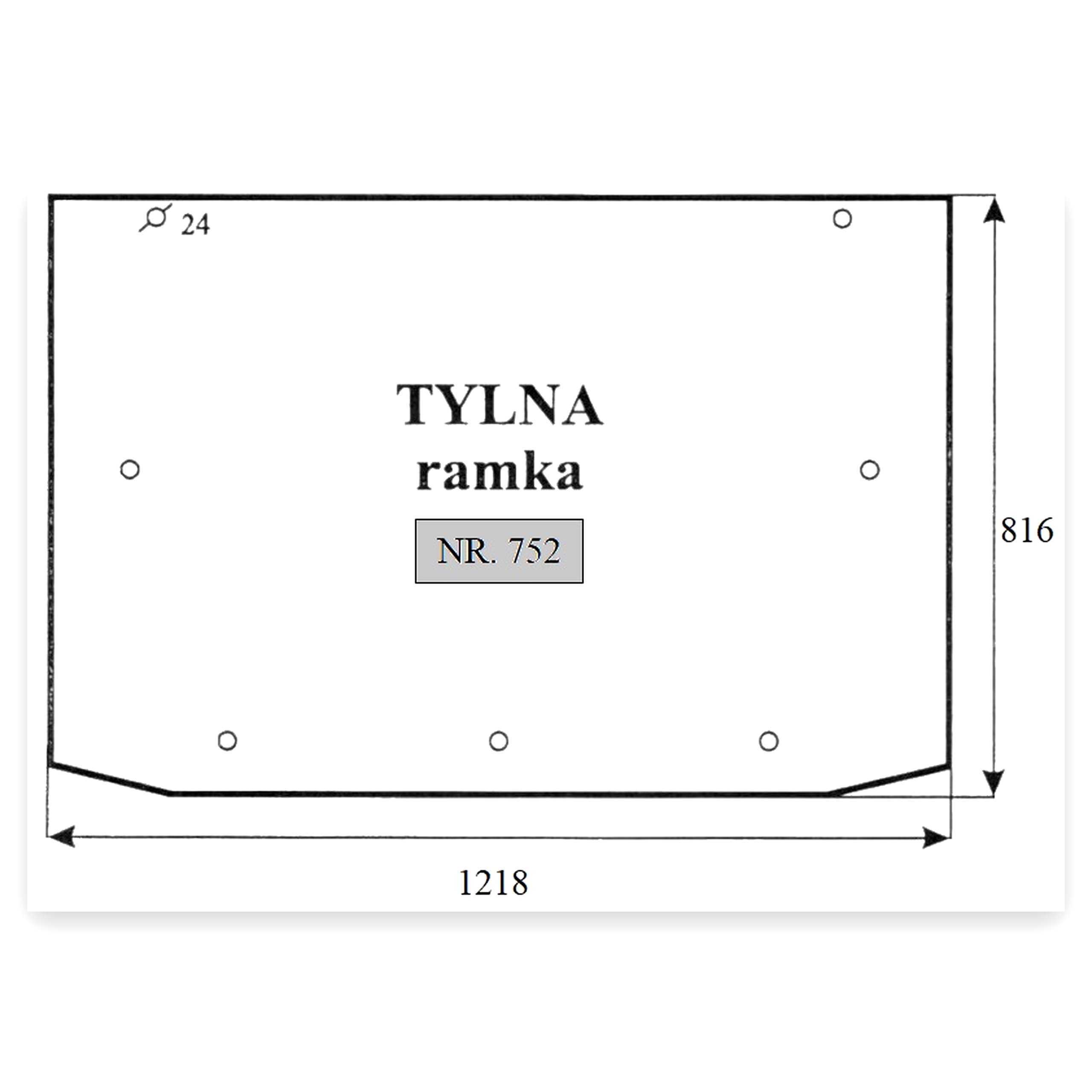 d4f1b1464417a7014cd911aa6a9940ba.jpg Szyba tylna Lamborgini1106,1306 ramka