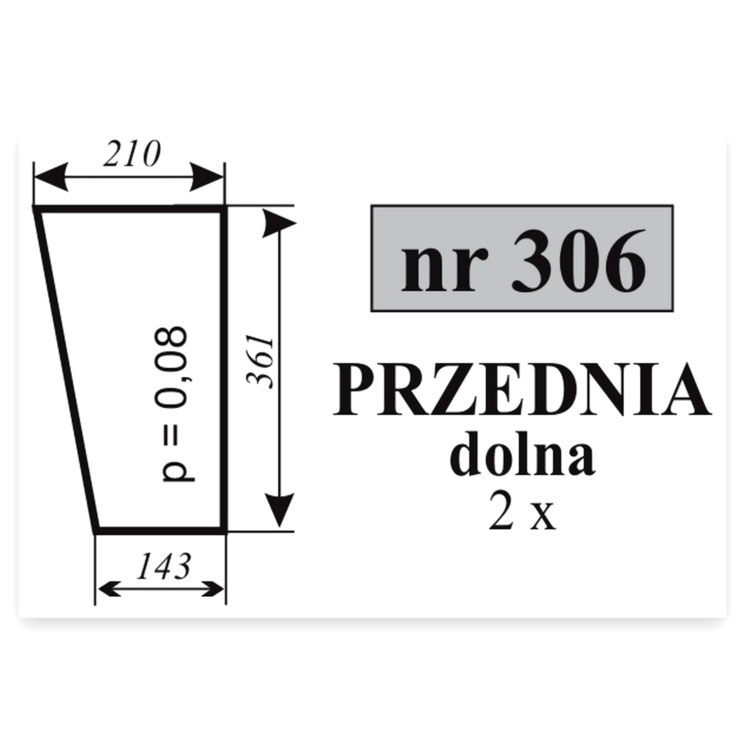 d5a6a90cb0dae117c204d72712c14b0e.jpg Szyba przednia C do ciągnika Ursus C-360