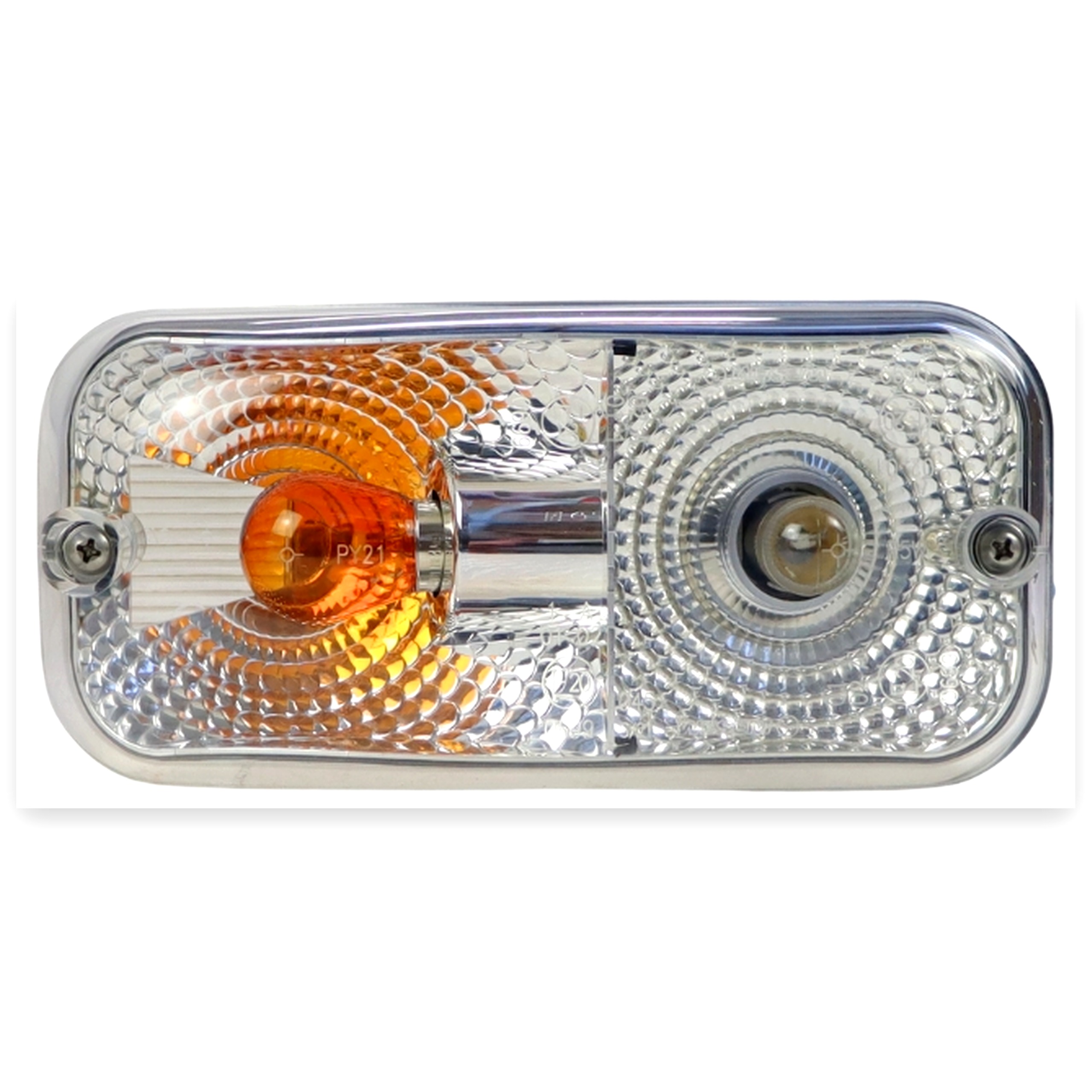 d9a74b6231f237cad42d627f728e9510.jpg Lampa przednia Zetor kierunkowskaz + pozycja, prawa Wesem 12 V 24 V