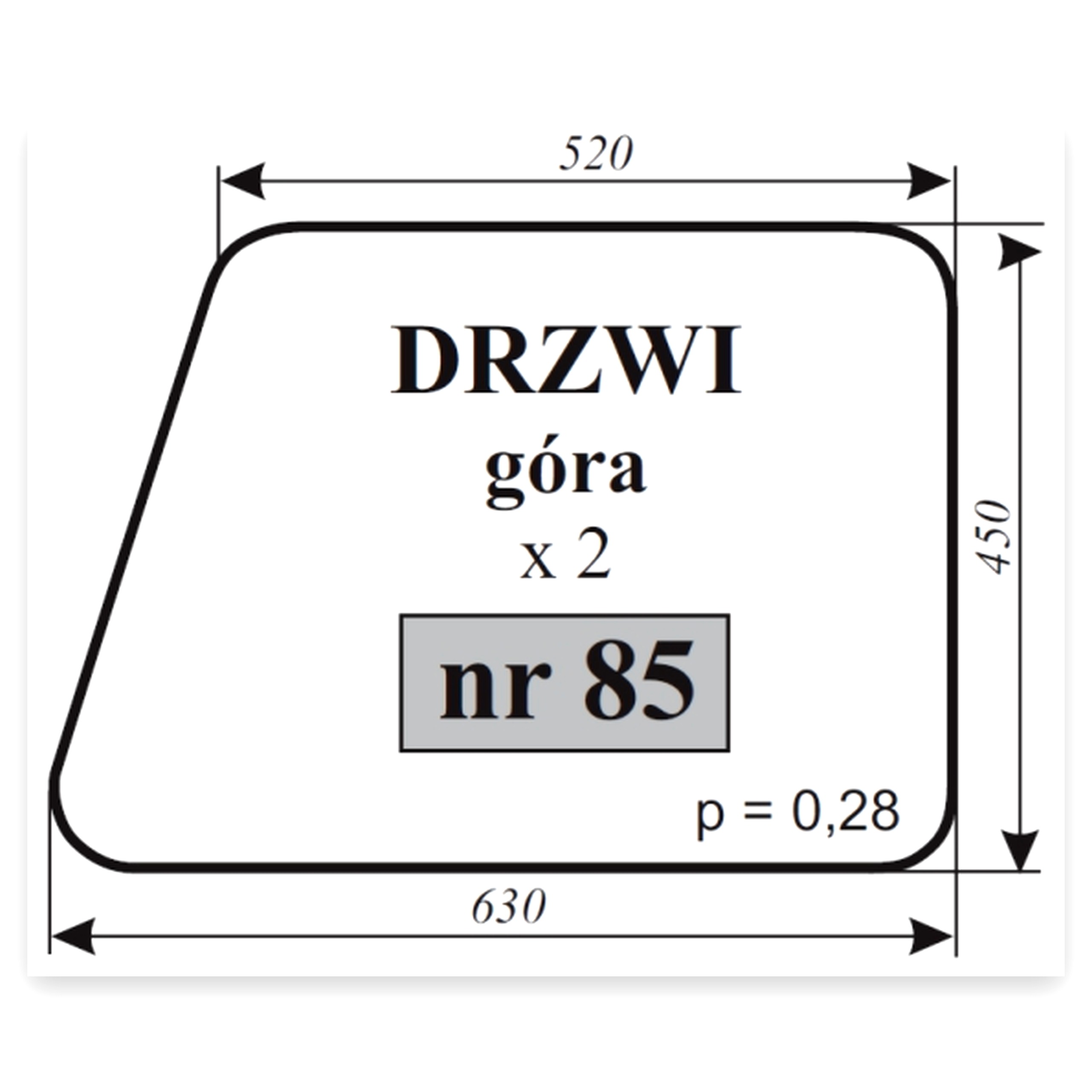 db1a0a8cde539d9caba6a0e91a80af5c.jpg Szyba drzwi góra do ciągnika
