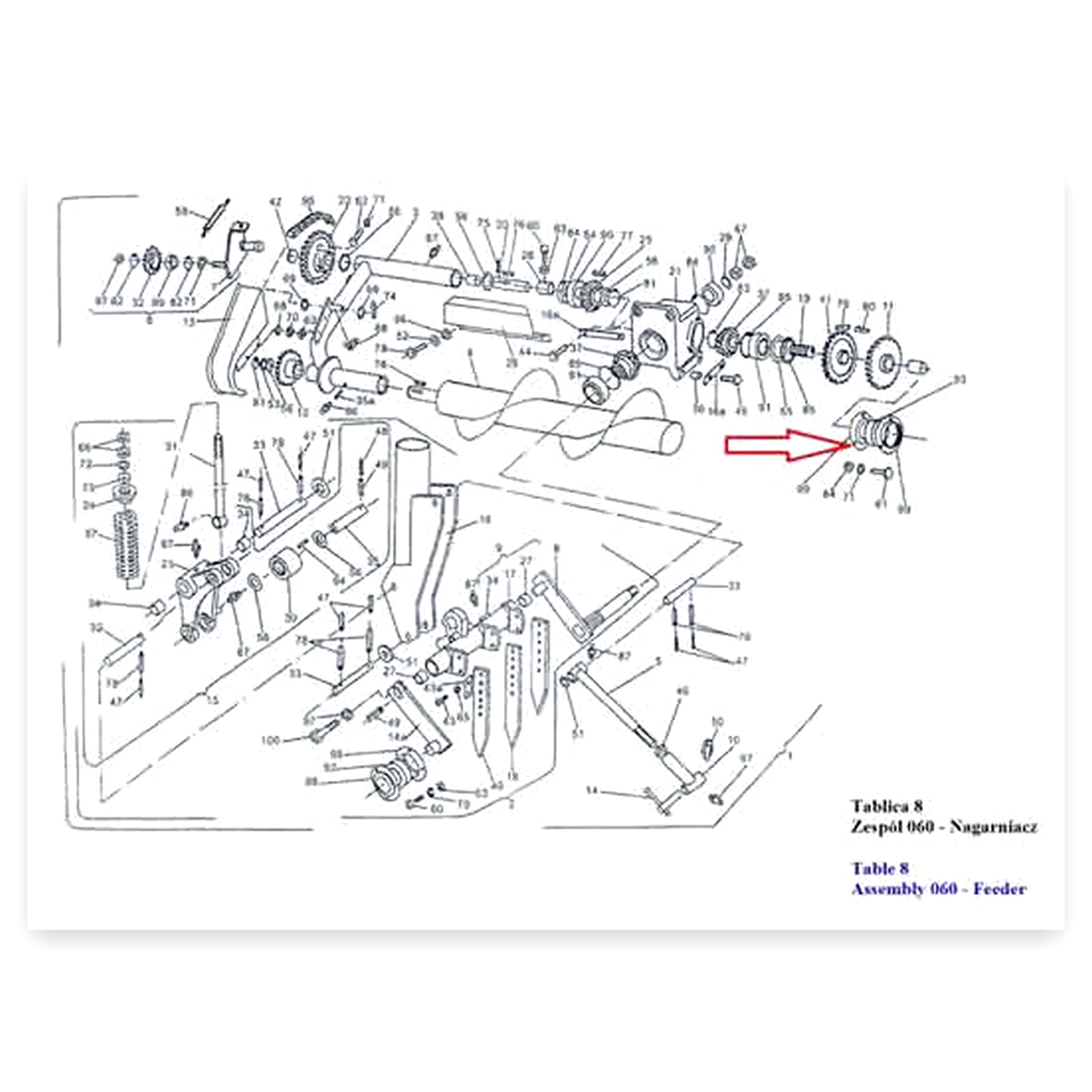dce88620c22d72853fea478d60431440.jpg Oprawa blaszana łożyska P-208 prasa kostkująca z-224 Sipma Sipma Z-224