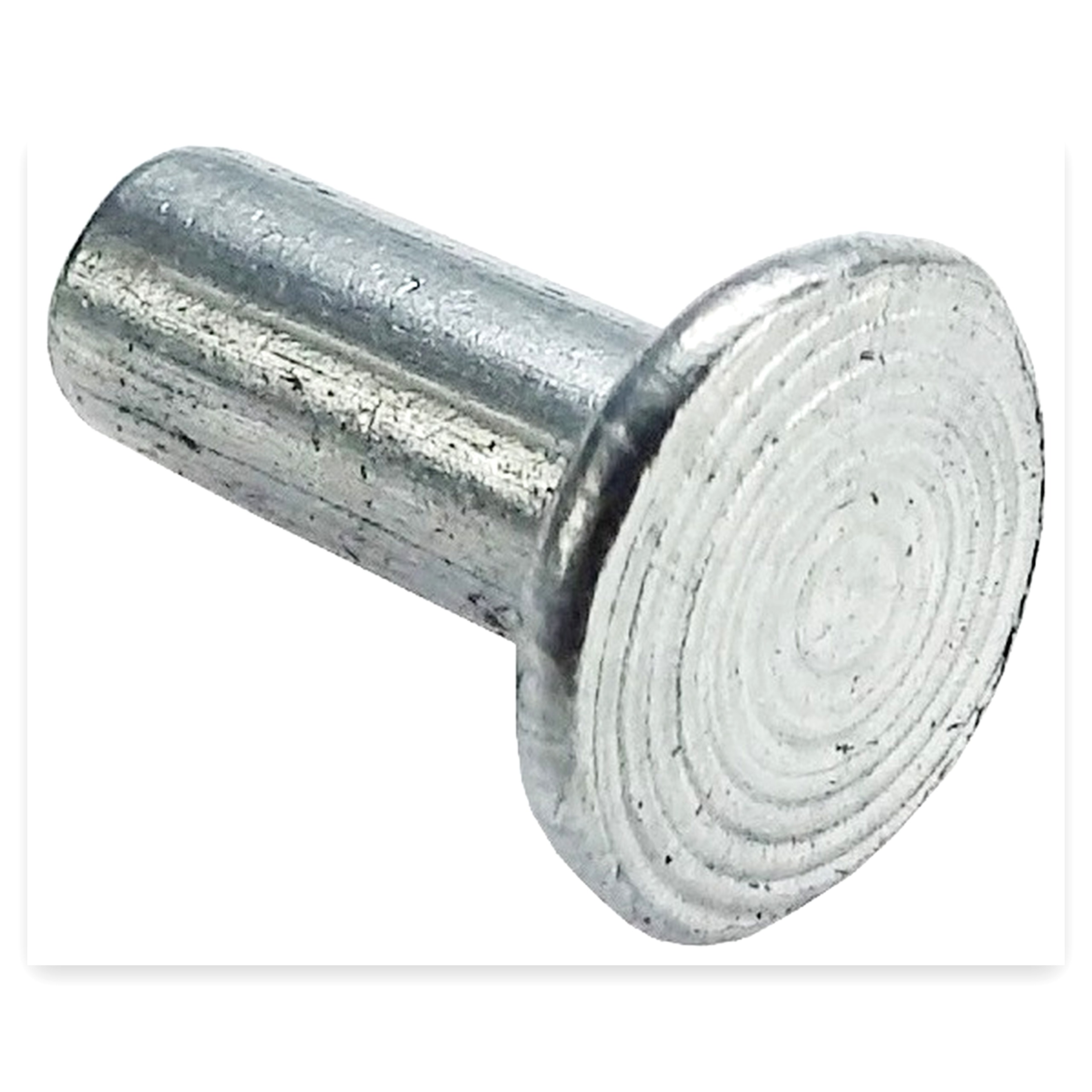 Nit aluminiowy płaski pełny 4x10 DIN7338 ( sprzedawane po 100 szt ) widoczna cena za 1 sztukę