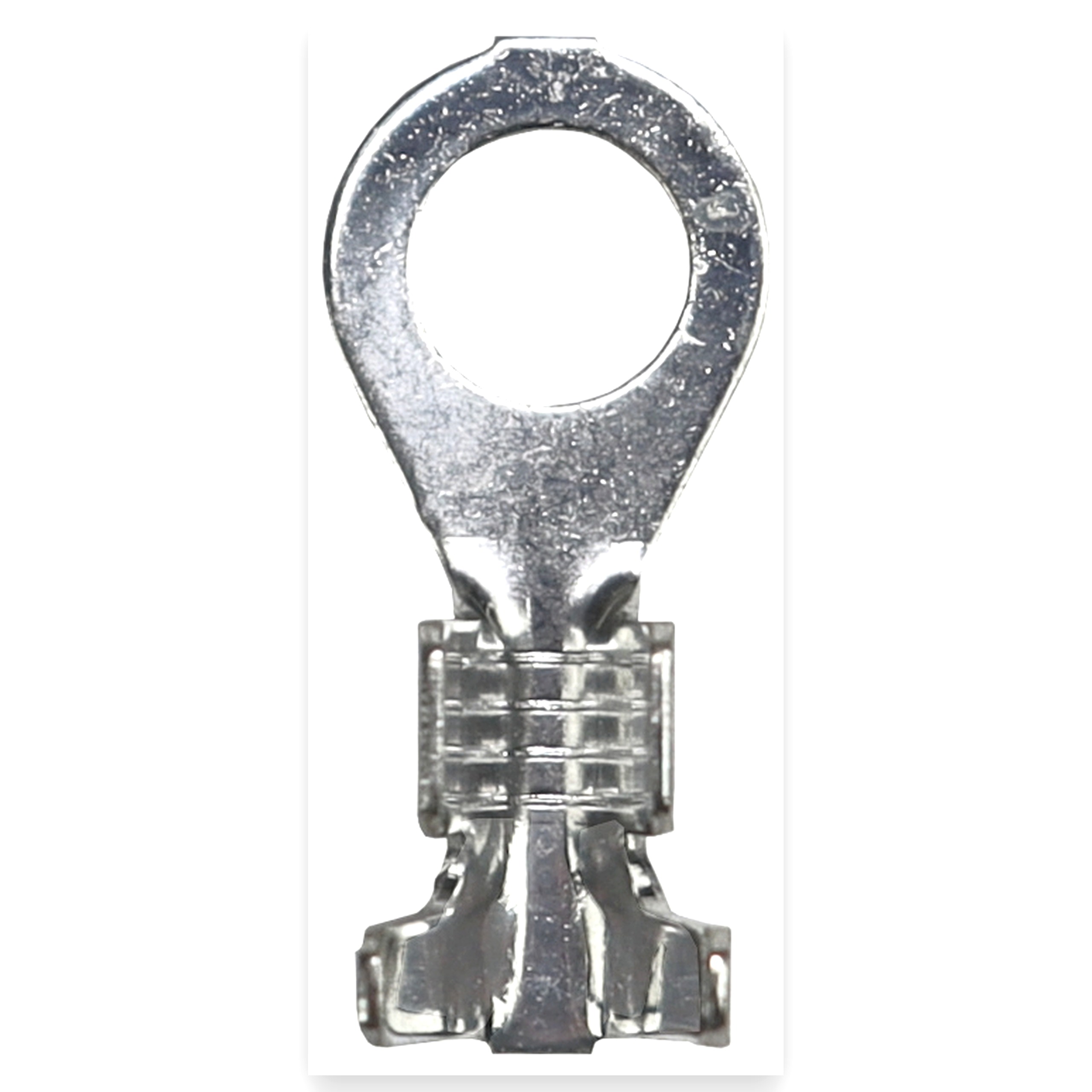 Końcówka oczko M5 cynowana 5,2x8,6 2,5-6,0 0,6 L19,0/L14,6 ( sprzedawana po 100 szt) ELMOT widoczna cena za 1 sztukę