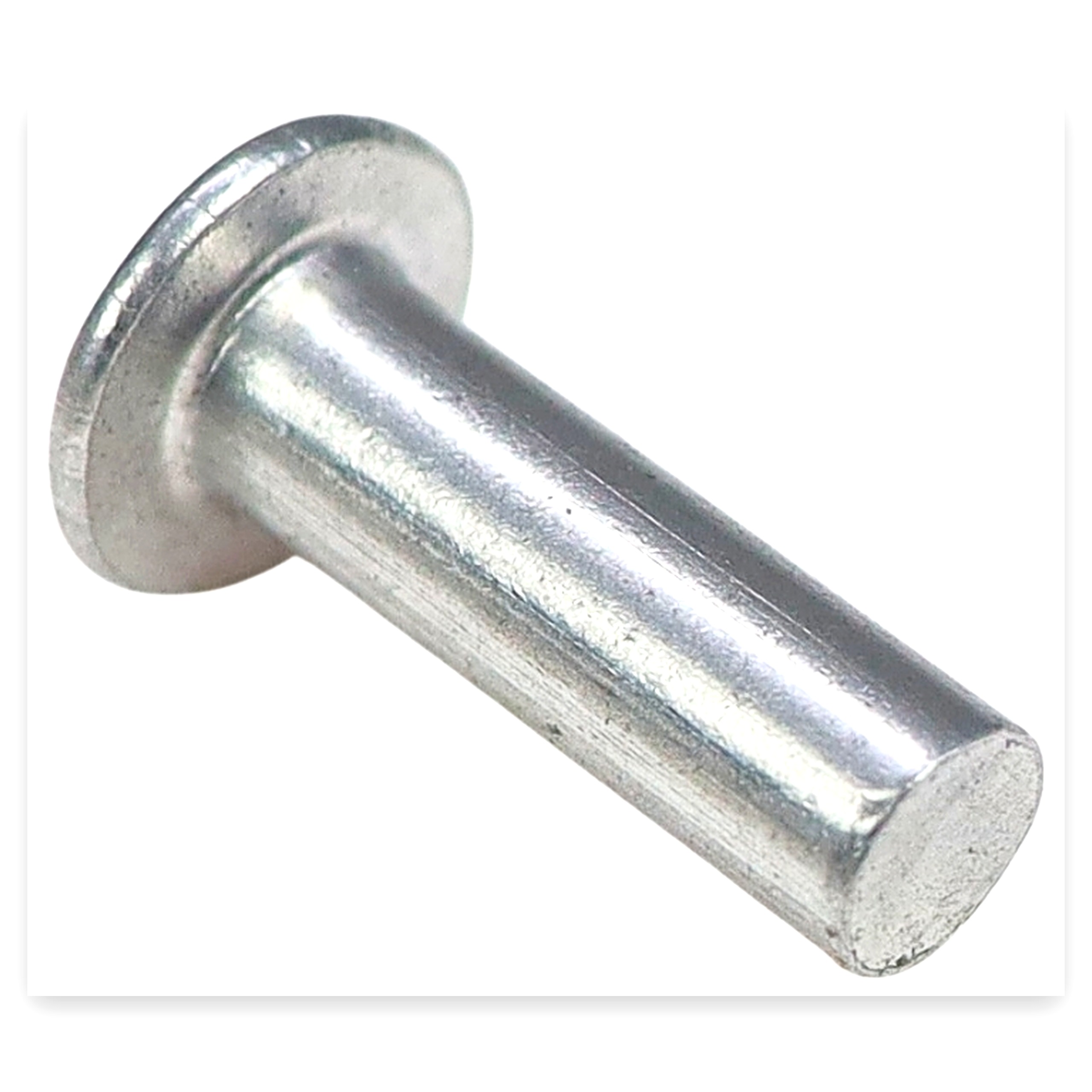 Nit aluminiowy płaski pełny 6x19 DIN7338 ( sprzedawane po 100 szt ) widoczna cena za 1 sztukę MORGA