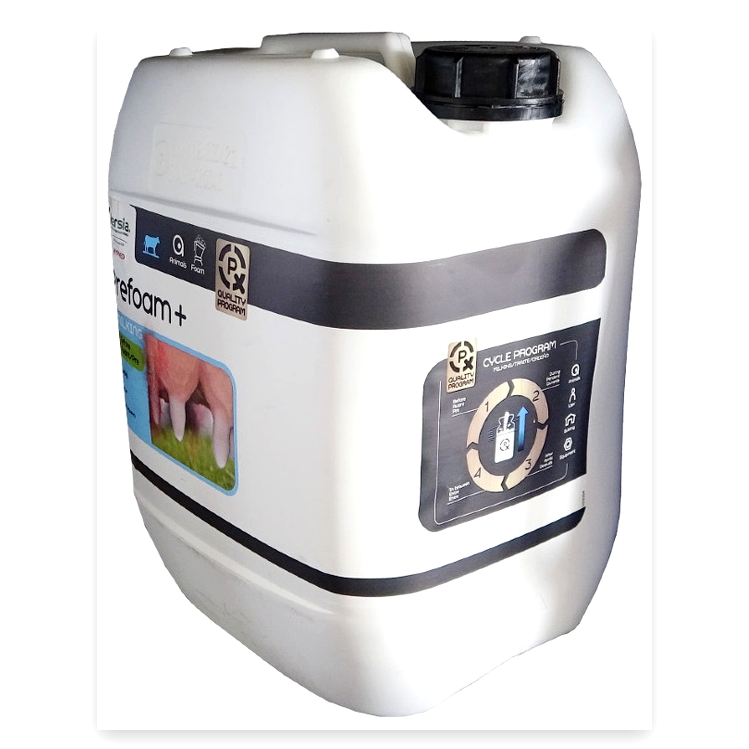 eb135bffc20fe487ecc5fda5a2246d1d.jpg Preparat pianowy do wymion Prefoam+ 10kg