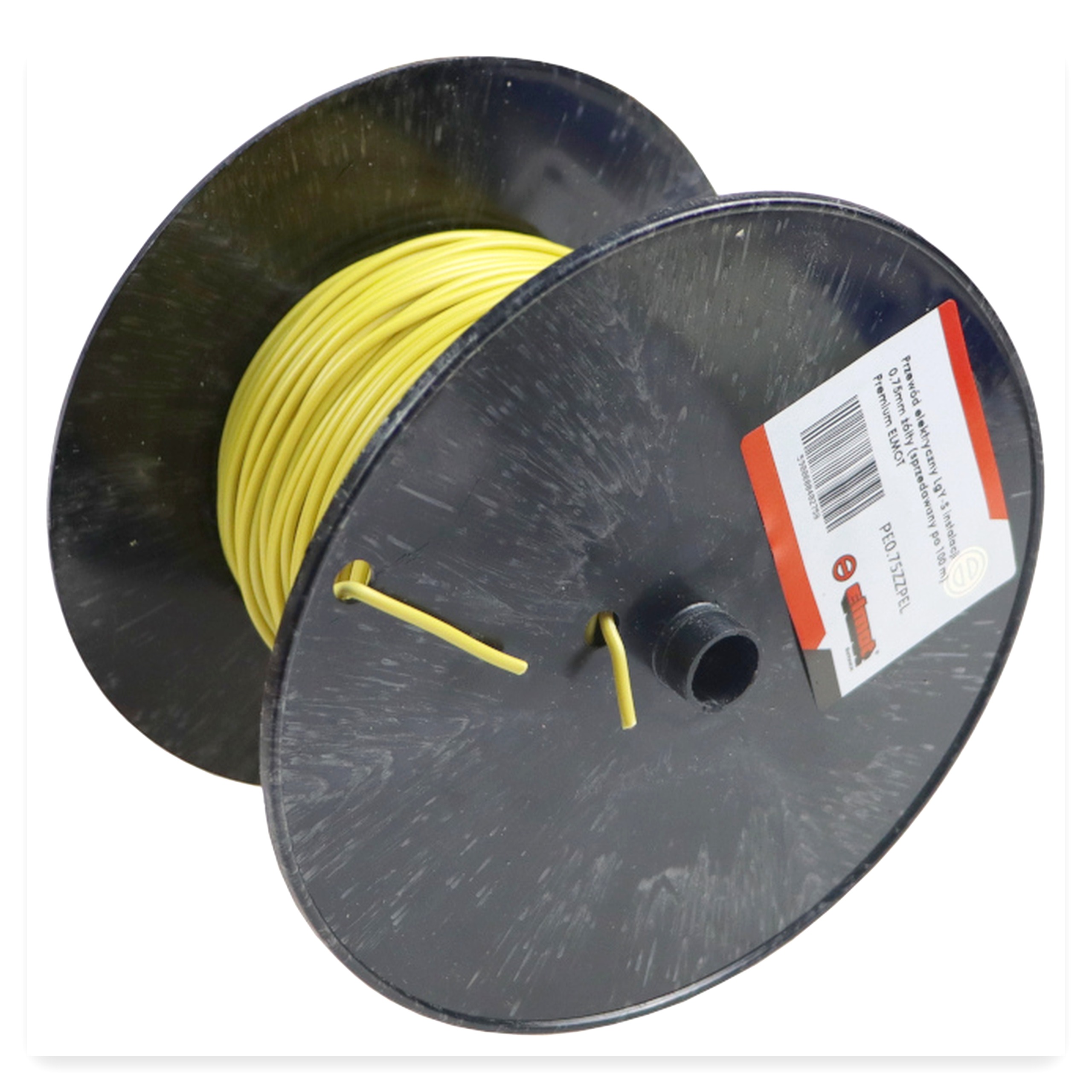 f4c68fe2df924814c4d15b965ef749cc.jpg Przewód kabel elektryczny LgY-S instalacji 0,75 mm żółty (sprzedawany