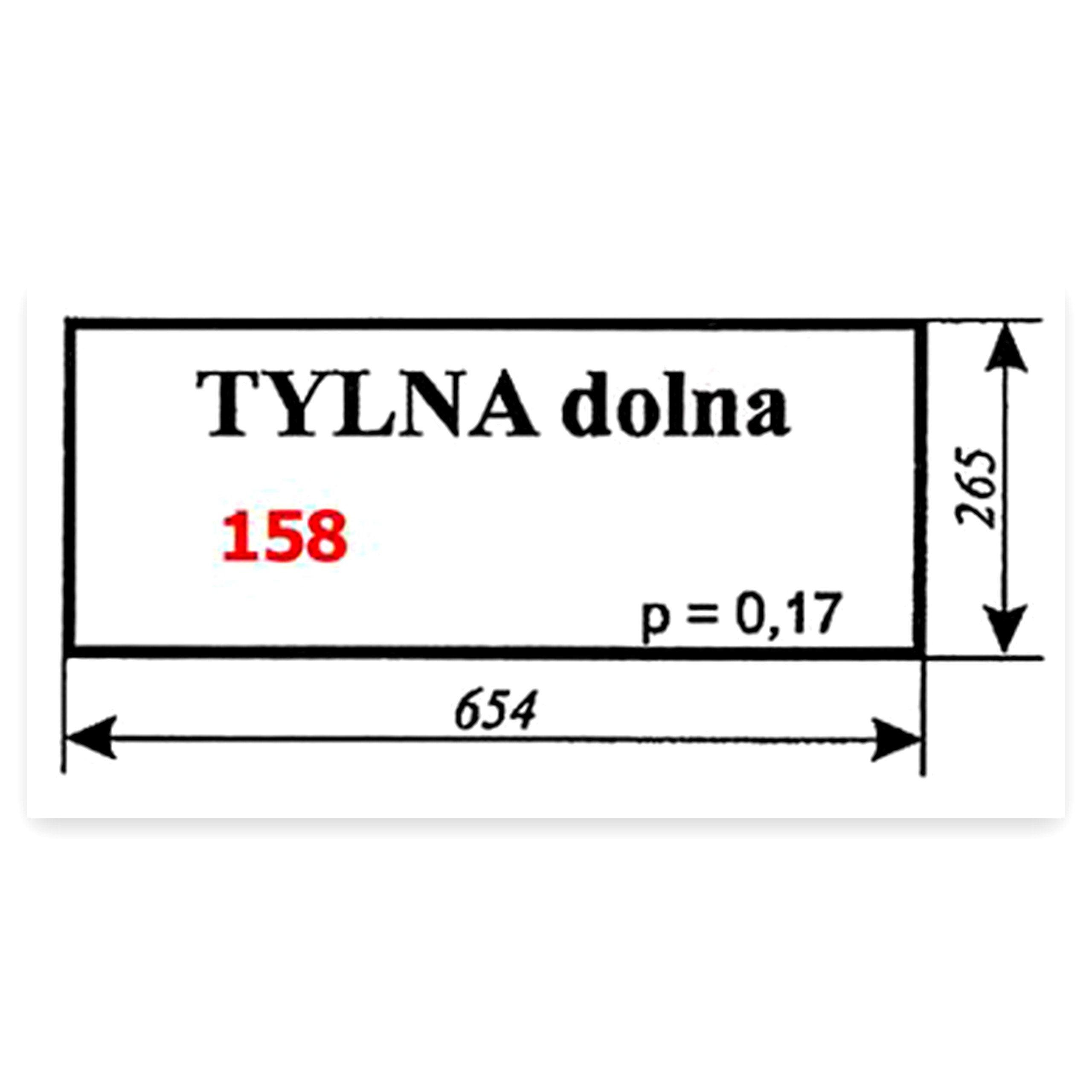 f5813c5b4138ef6f8bb11b90bd523062.jpg Szyba tylna dolna MF kabina Sokółka do ciągnika Massey Ferguson 255
