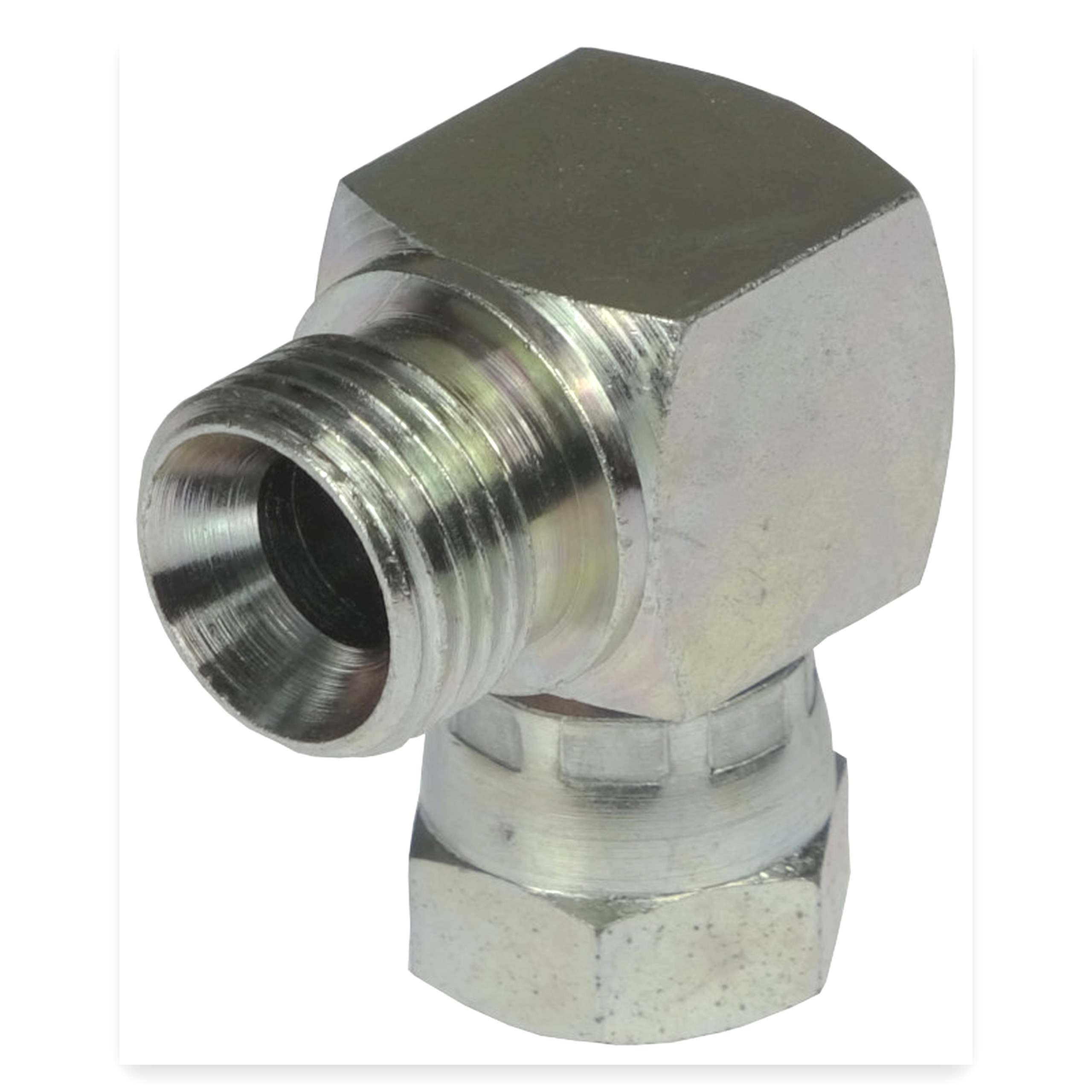 Złącze - złączka hydrauliczna - kolanko 90 AB M18x1,5 - 1/2 stożek