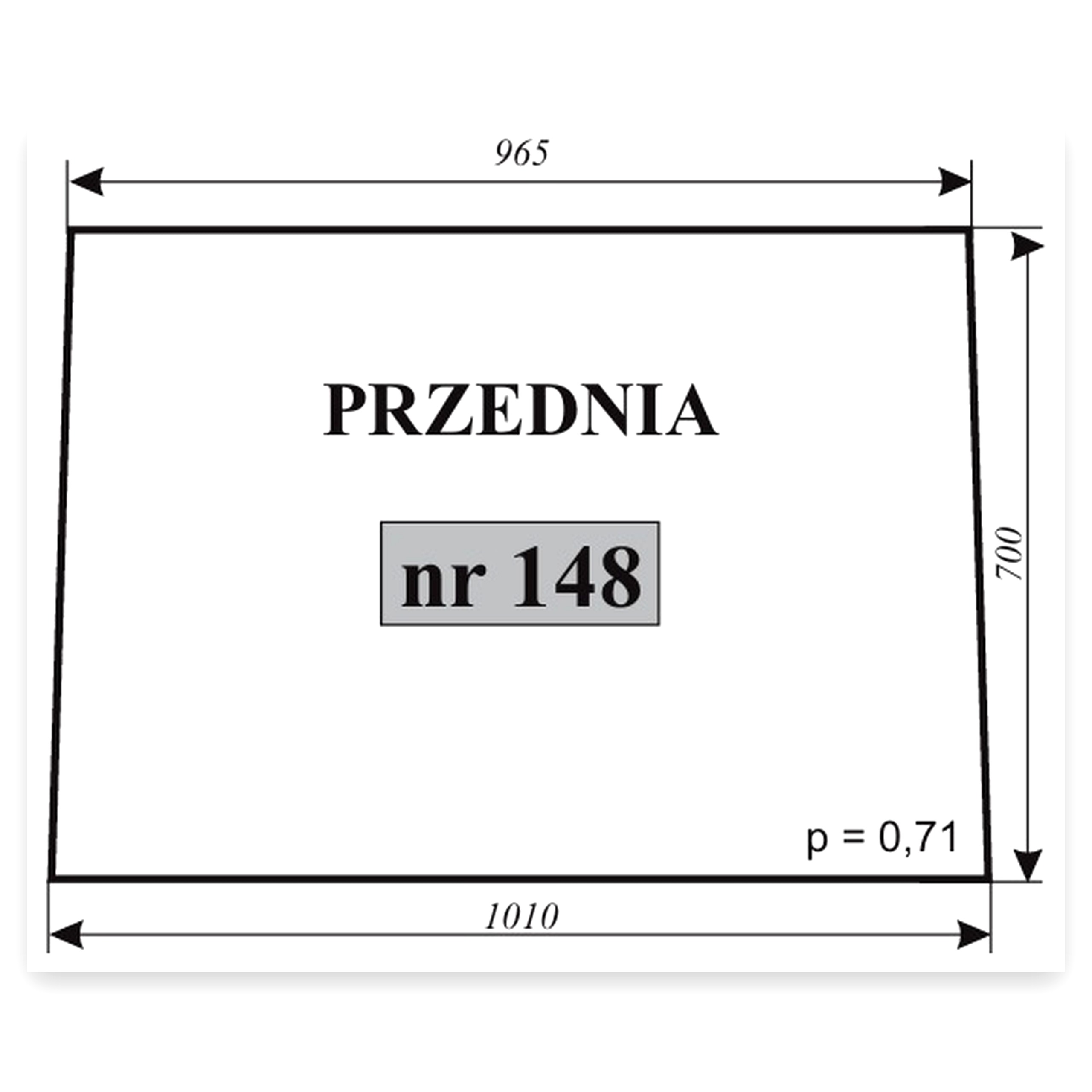 f60b17c015de46f396825e688aa500e3.jpg Szyba przednia C do ciągnika Ursus C-360