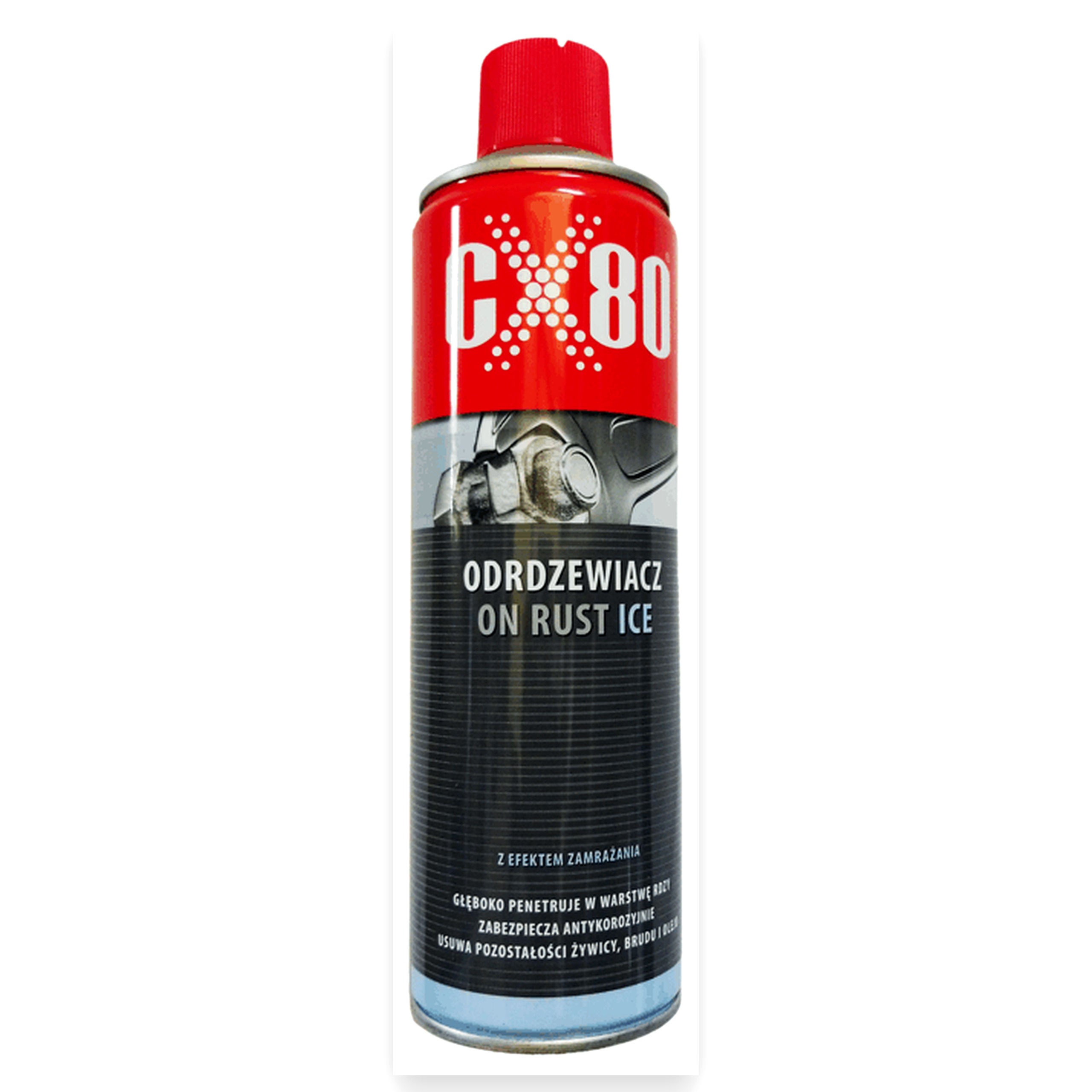 Odrdzewiacz ON RUST ICE 500ml spray z efektem zamrażania CX-80