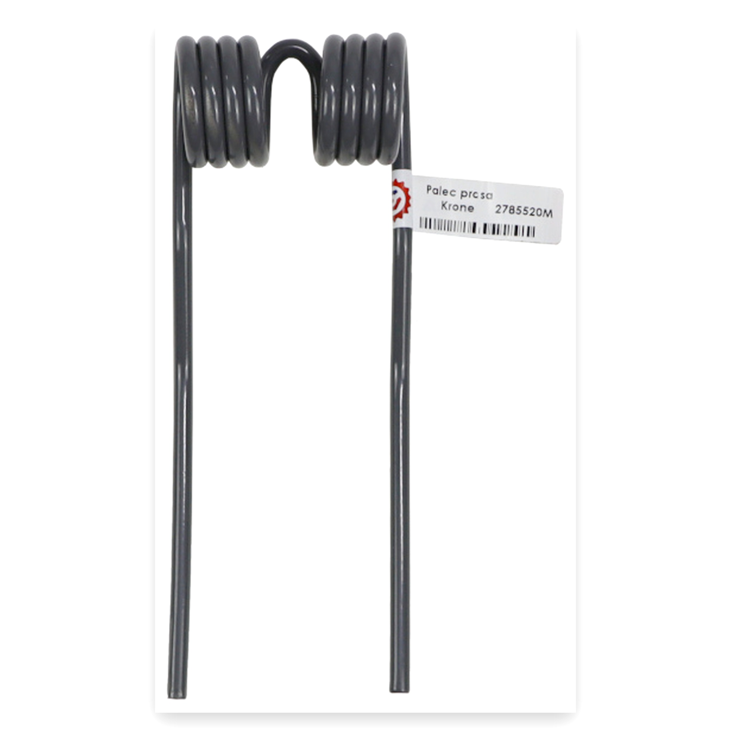 fed1ea5d082f942ad8010df354d615f7.jpg Palec ząb podbieracza M8x55 M8 do prasy Krone Malowany