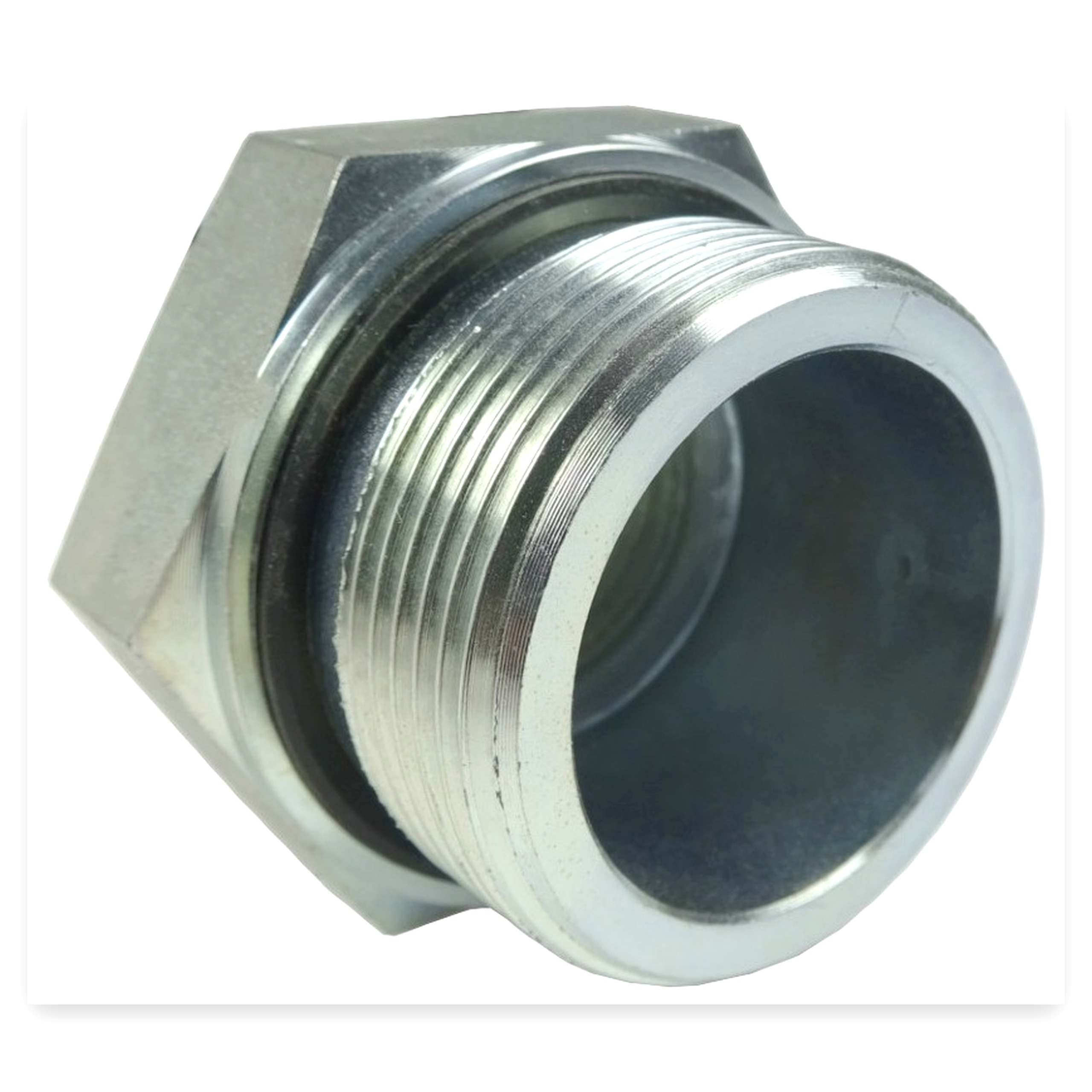 ff5a2dc315d12b82479805106770cffc.jpg Przyłączka hydrauliczna BB 1 1/2 - 1 7/16""-12 ED/ORFS"