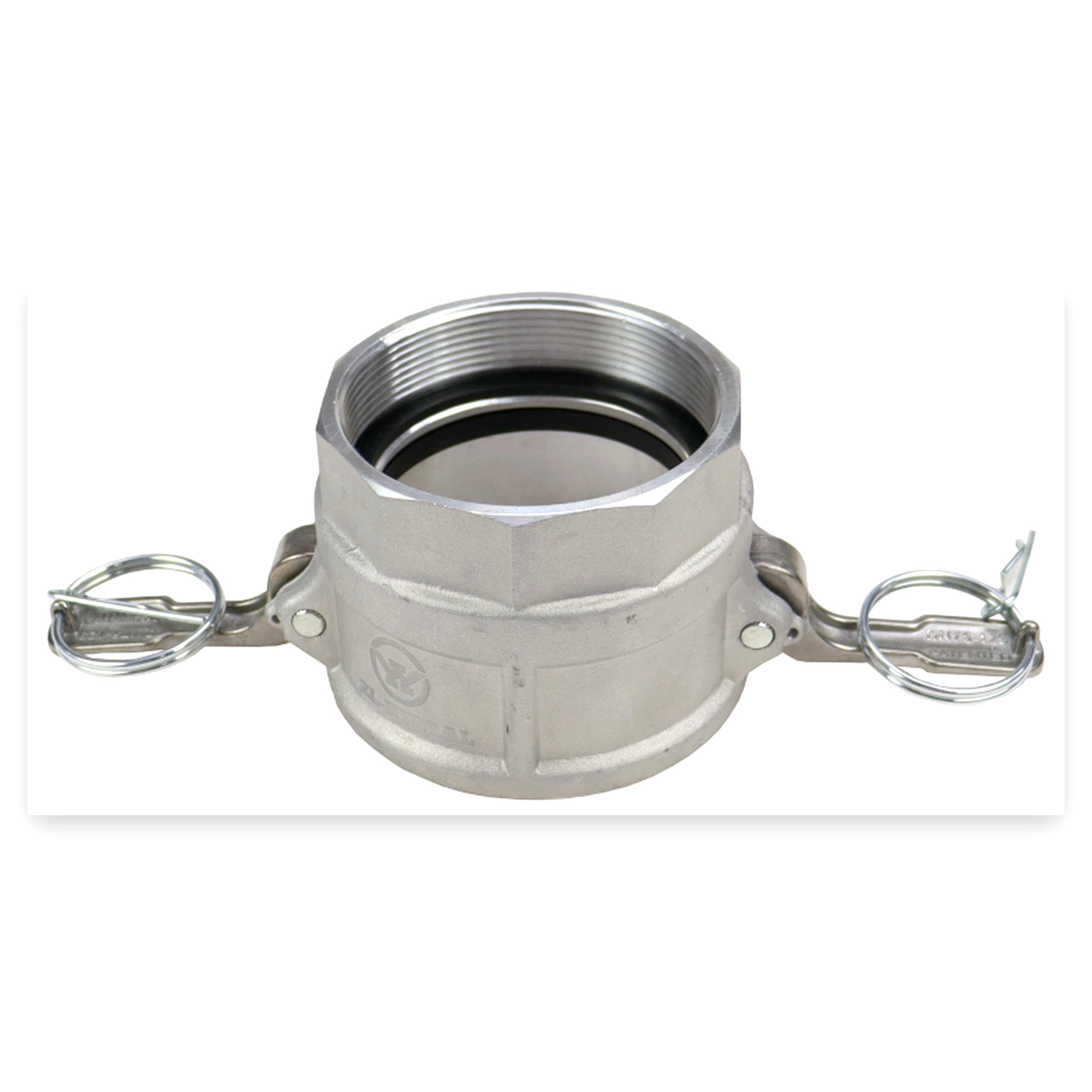00c43933a3569b70a97c8df12ca25ede.jpg Szybkozłącze Camlock coupling gniazdo Typ D aluminium 3" x 76 mm PZL