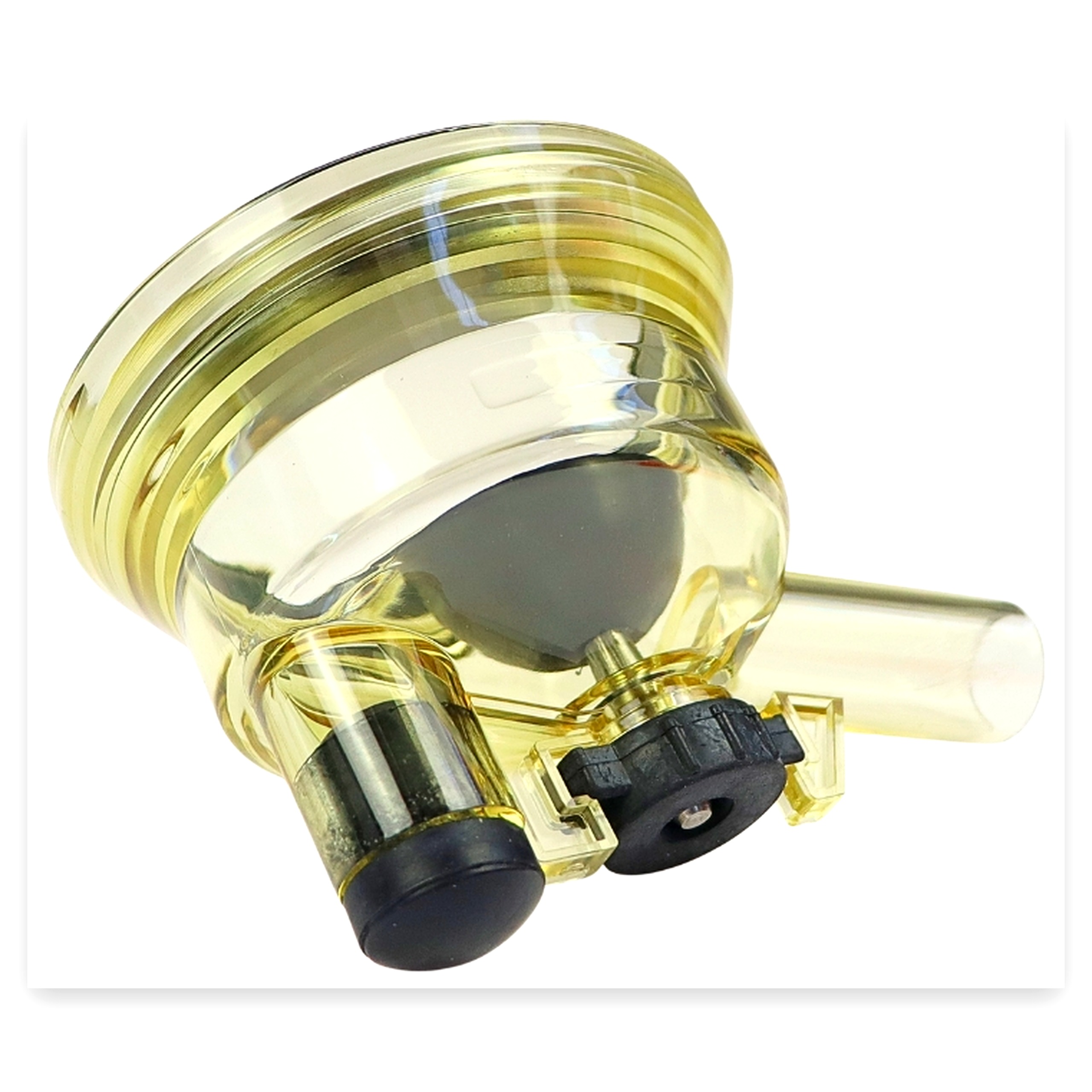 03f3c06b135ba0658c8ee578c0ffbbd4.jpg Korpus dolny przeźroczysty kolektora 150ml (wylot 16 mm) zamiennik