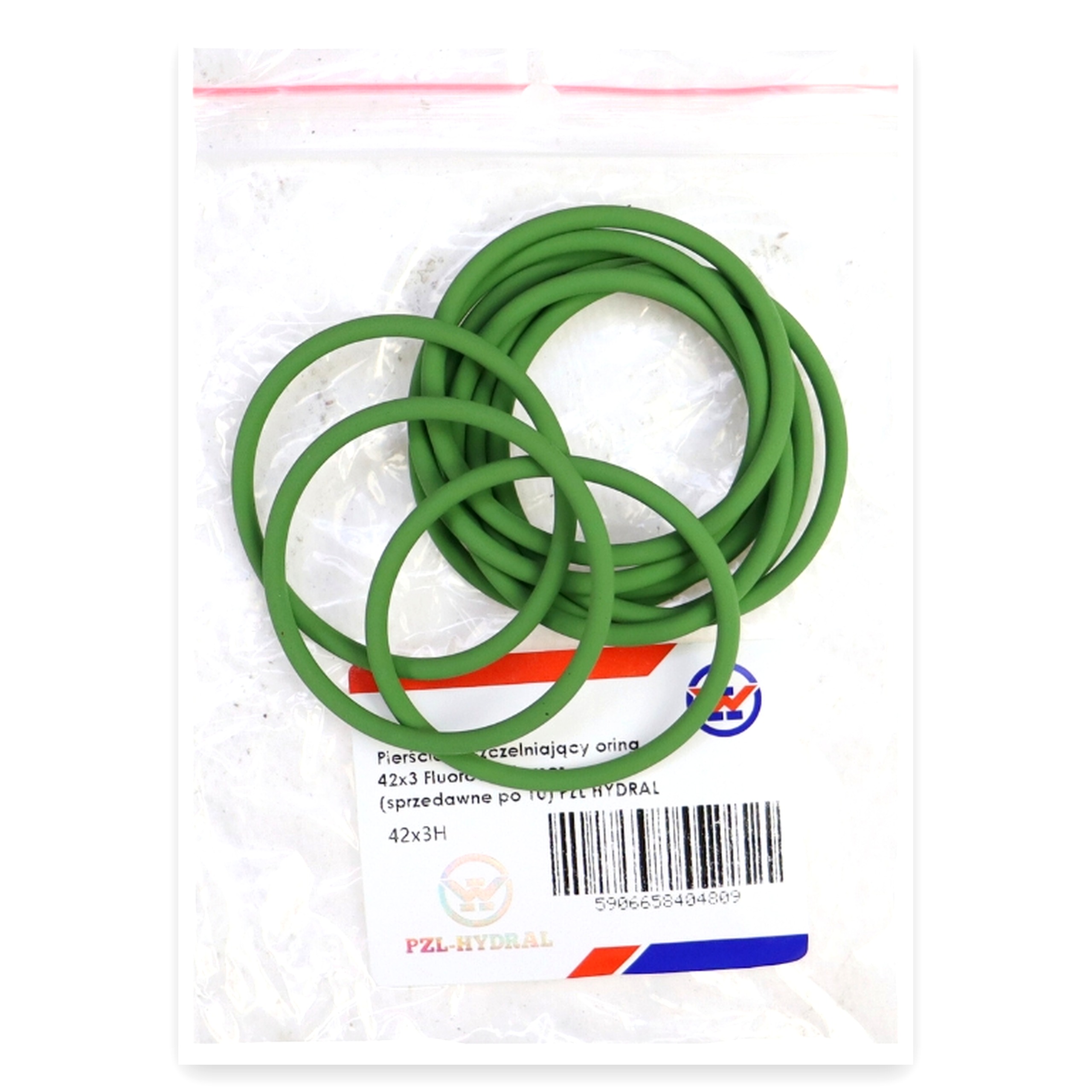 05ebef56a1249b57cb30c0e44192fd25.jpg Pierścień uszczelniający O-ring 42x3 oring Fluoroelastomer Viton PZL HYDRAL (sprzedawane po 10 szt - cena za szt )