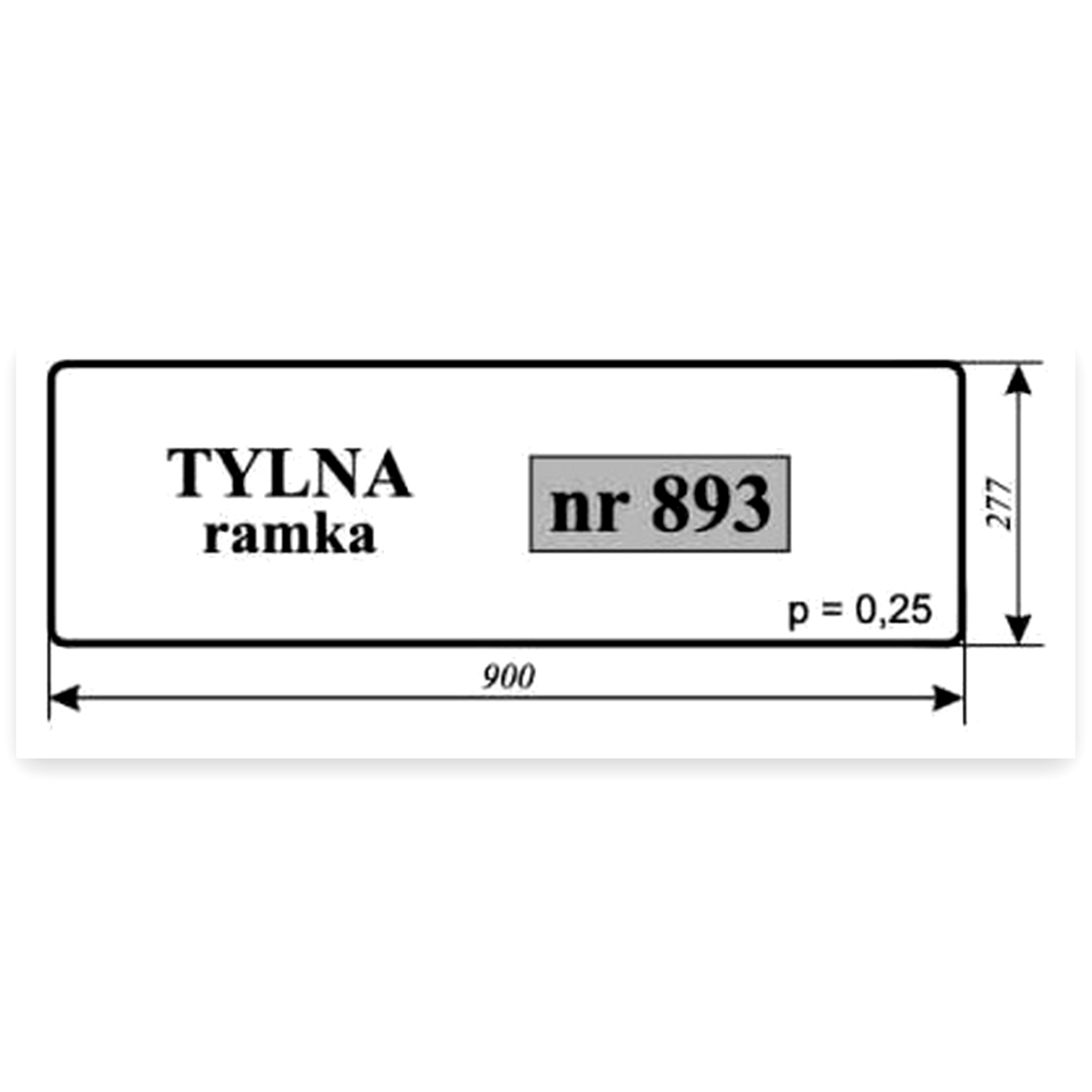 08e1647b9f77a47d3148c37f5e10579b.jpg Szyba tylna ramka do ciągnika Deutz Fahr