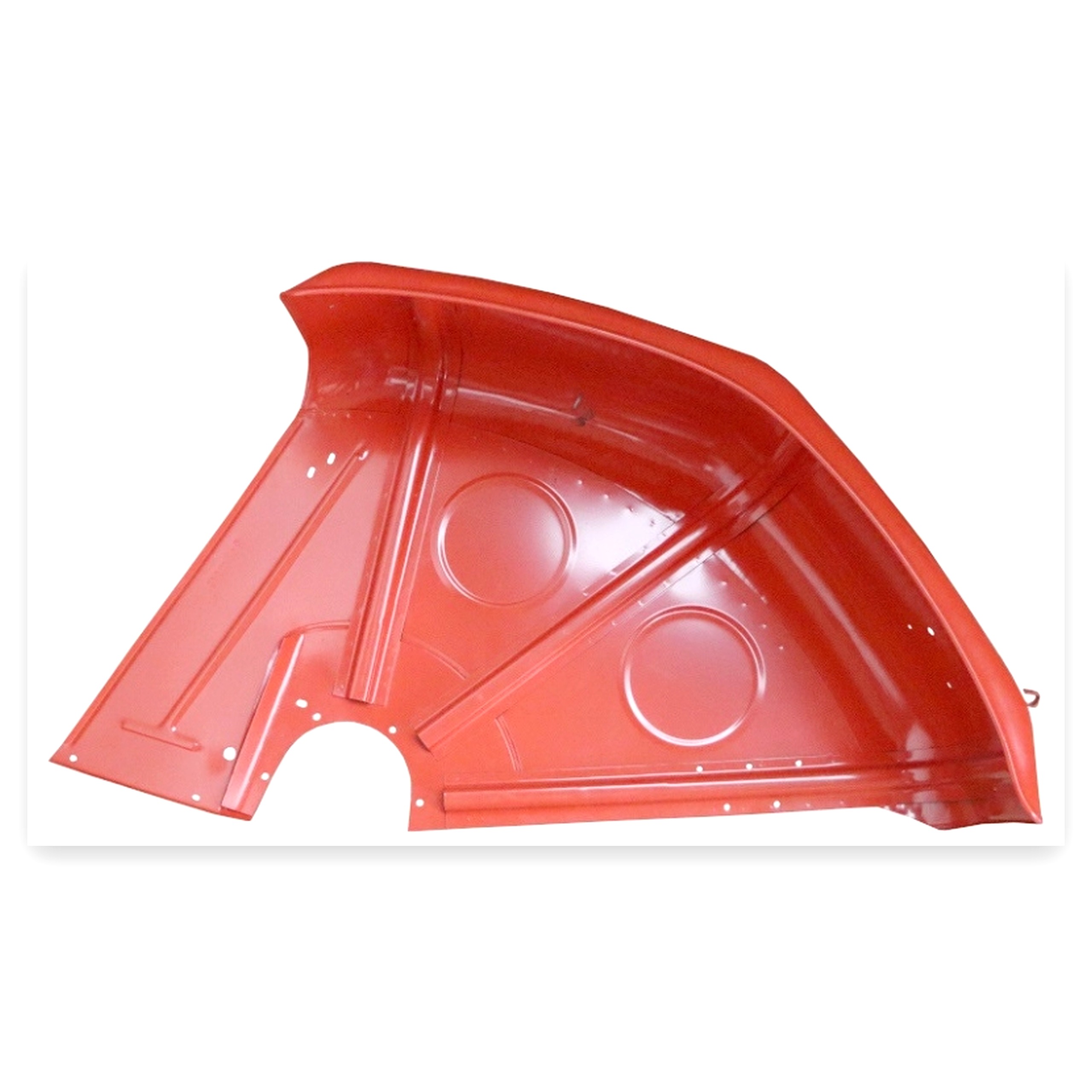 0b31e64d4d08502b175e9d4f10af83a3.jpg Błotnik tylny lewy Polimerc C-360 czerwony lakierowany RAL3020