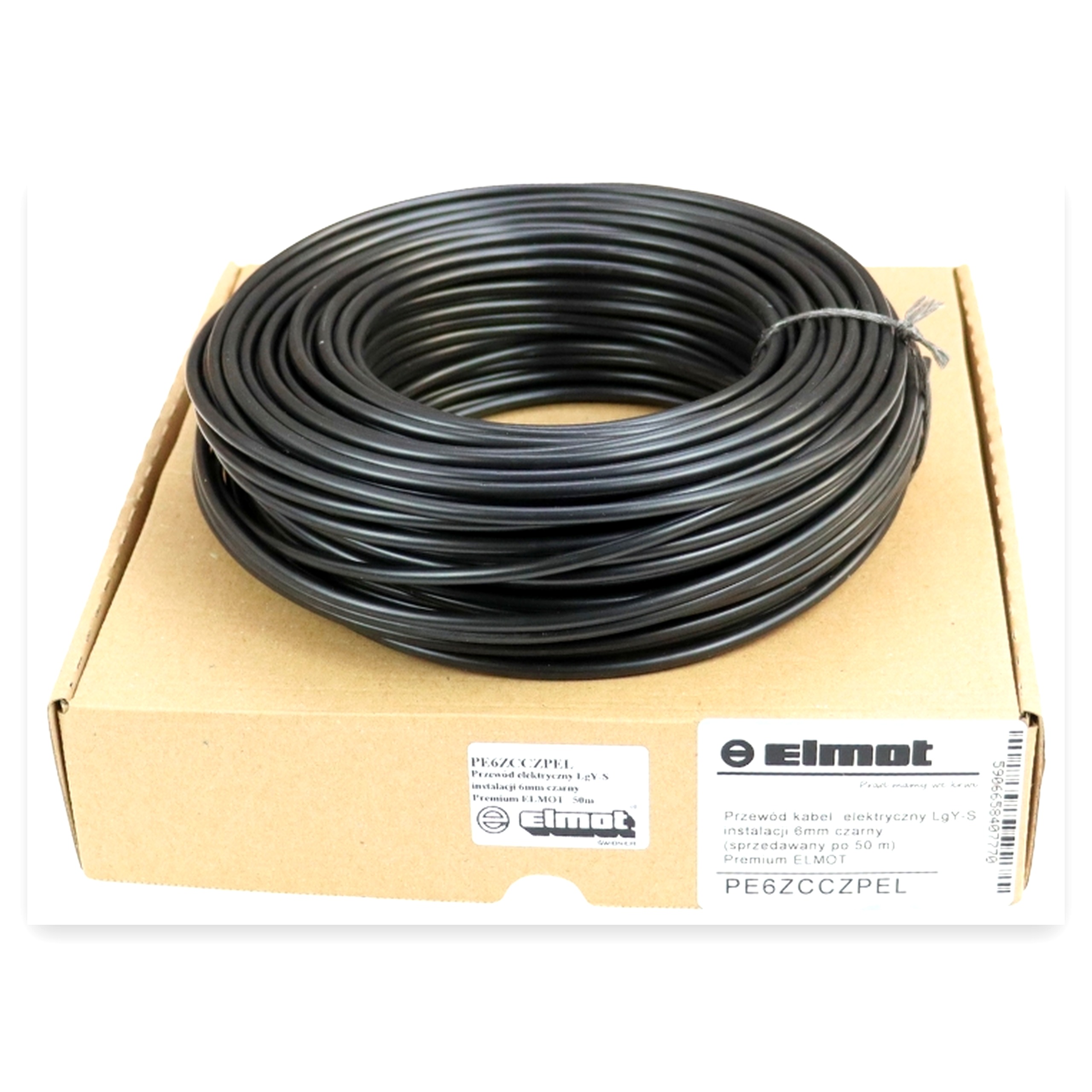 0e648191f7dcd7179bb6c66aafff8fbf.jpg Przewód kabel elektryczny LgY-S instalacji 6 mm czarny (sprzedawany po