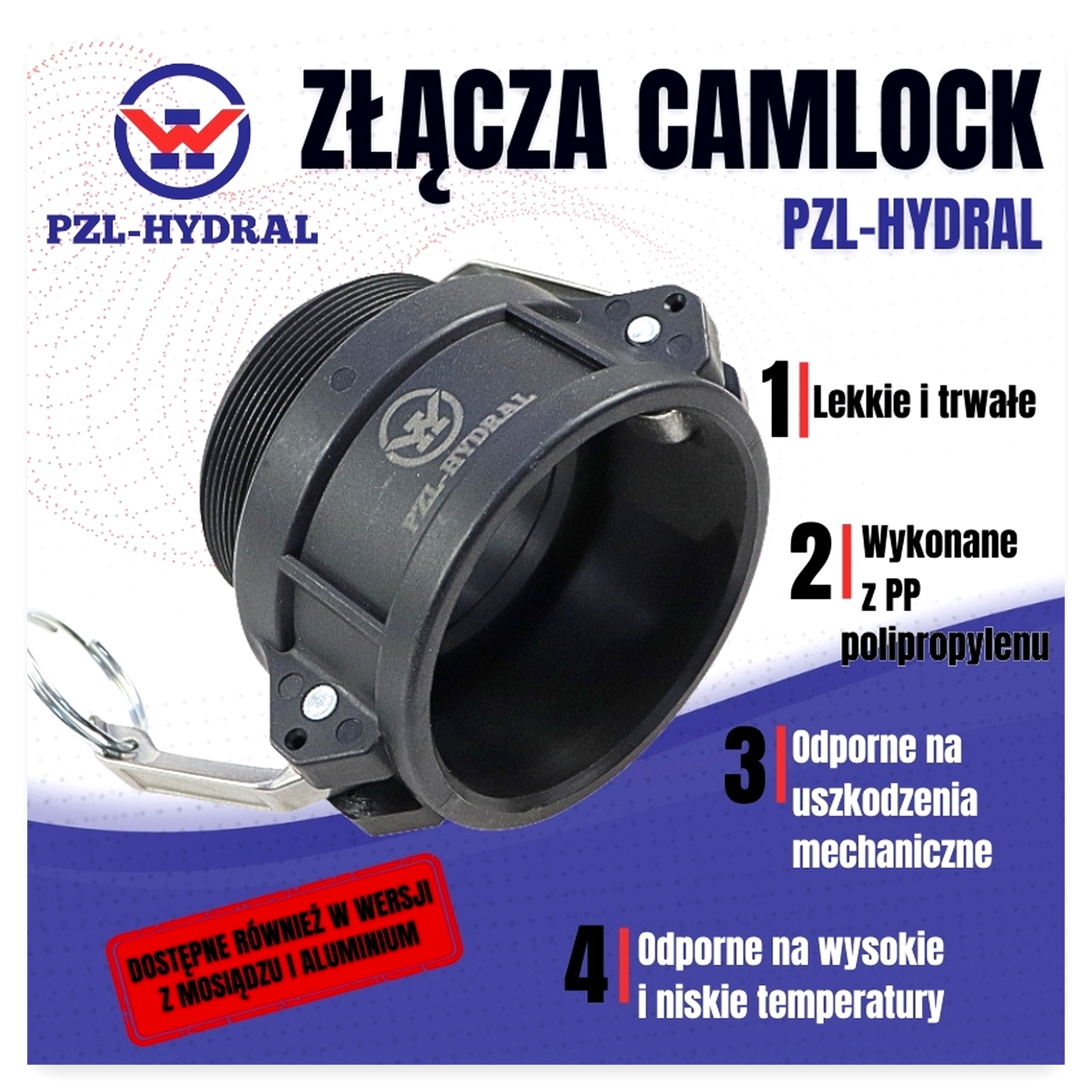 0f4166e75a3aea531fbab45af4c1ea81.jpg Szybkozłącze Camlock coupling wtyczka Typ A polipropylen PP 1 1/4" x