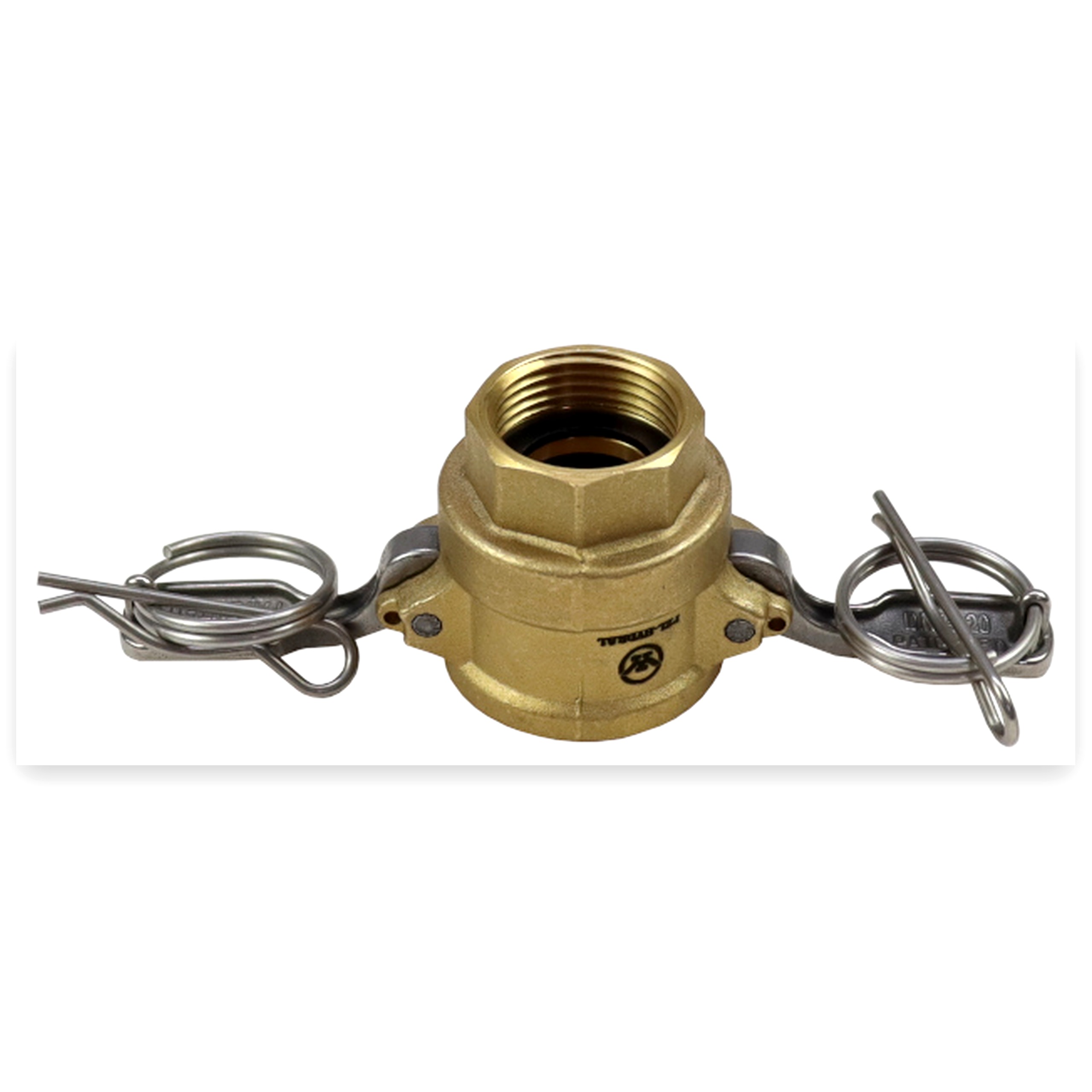 0f4c8ffbf711b5acc44fd8fa77871408.jpg Szybkozłącze Camlock coupling gniazdo Typ D mosiądz 3/4" x 19 mm PZL
