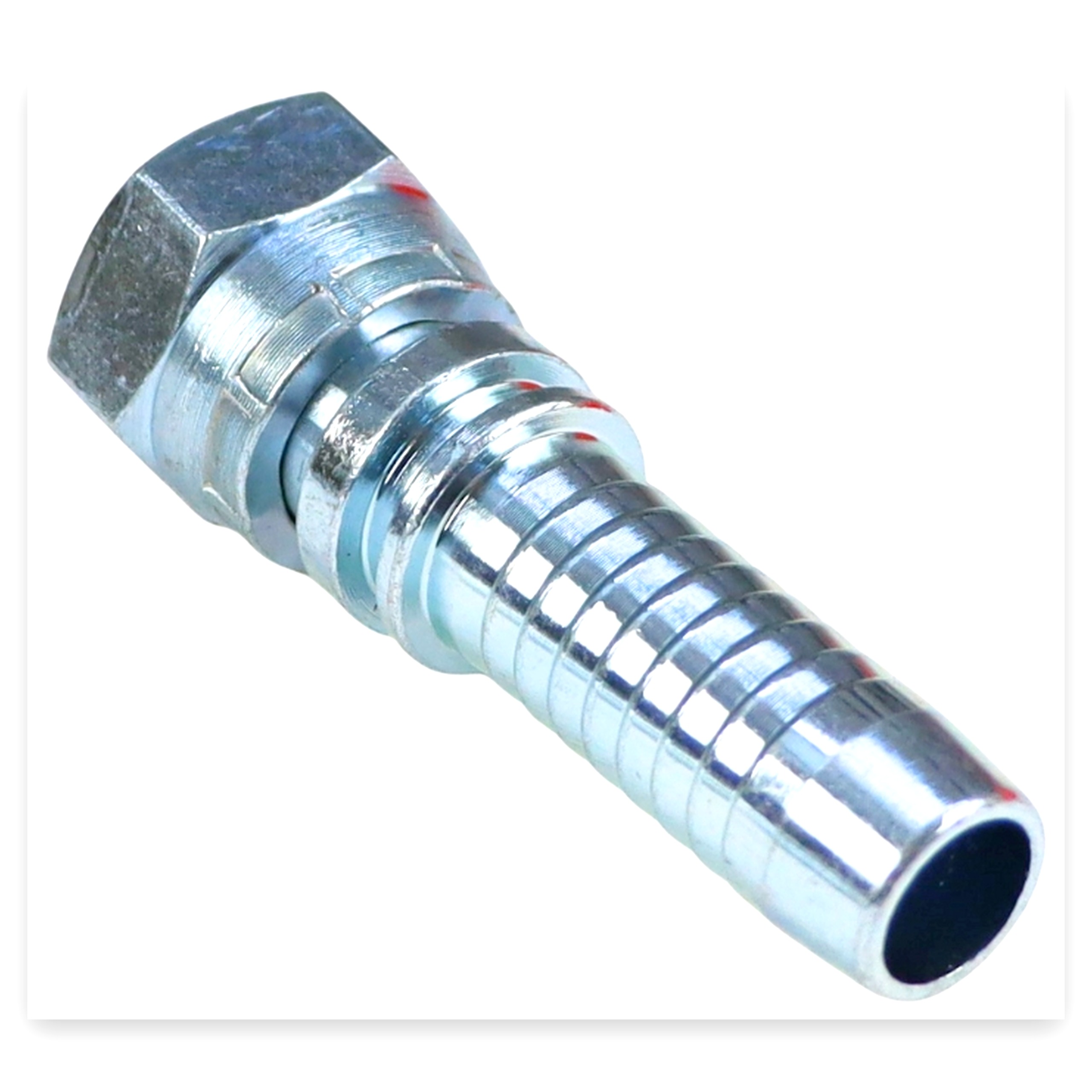 Końcówka zakucie metryczna prosta gwint wewnętrzny DKOL DN16 15L M22x1,5 (sprzedawane po 5) Premium PZL HYDRAL widoczna cena za 1 szt
