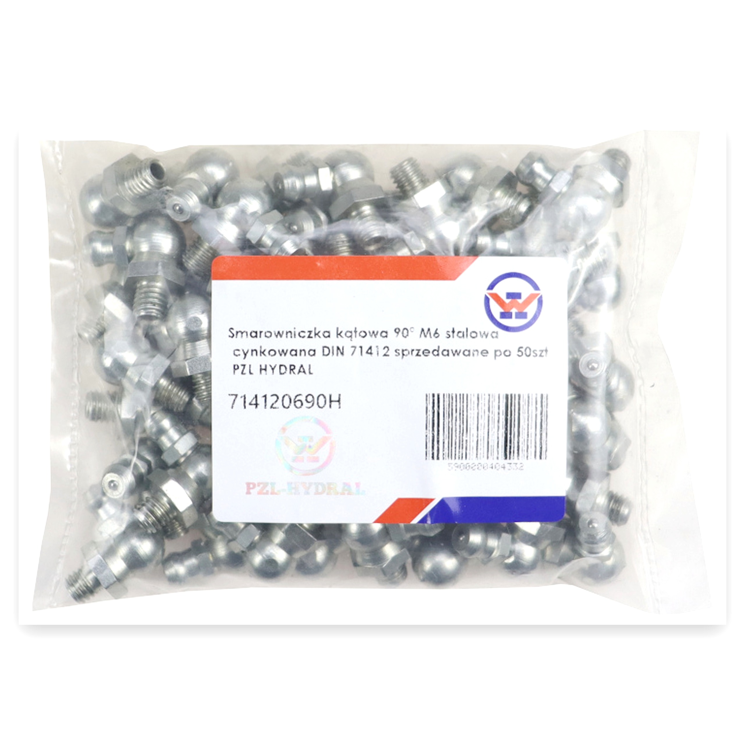 13ae5a383275ee477fe05c456333912b.jpg Smarowniczka kątowa 90 M6 stalowa cynkowana DIN 71412 (sprzedawane po 50szt) PZL HYDRAL widoczna cena za 1 sztukę