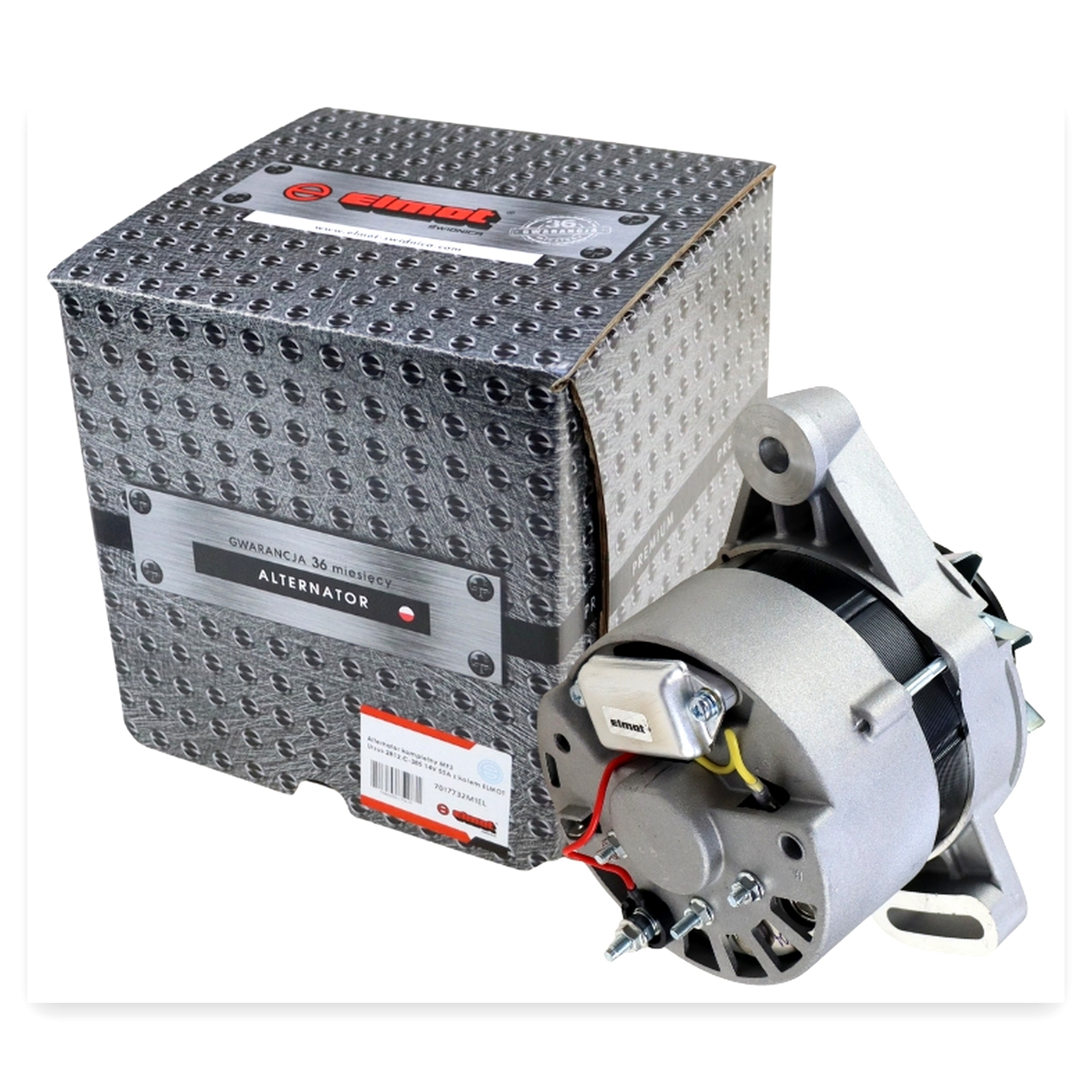 1768825f5543c68d9c09eed2ad10d392.jpg Alternator kompletny do MF3 Ursus 2812 C-385 14 V 55A