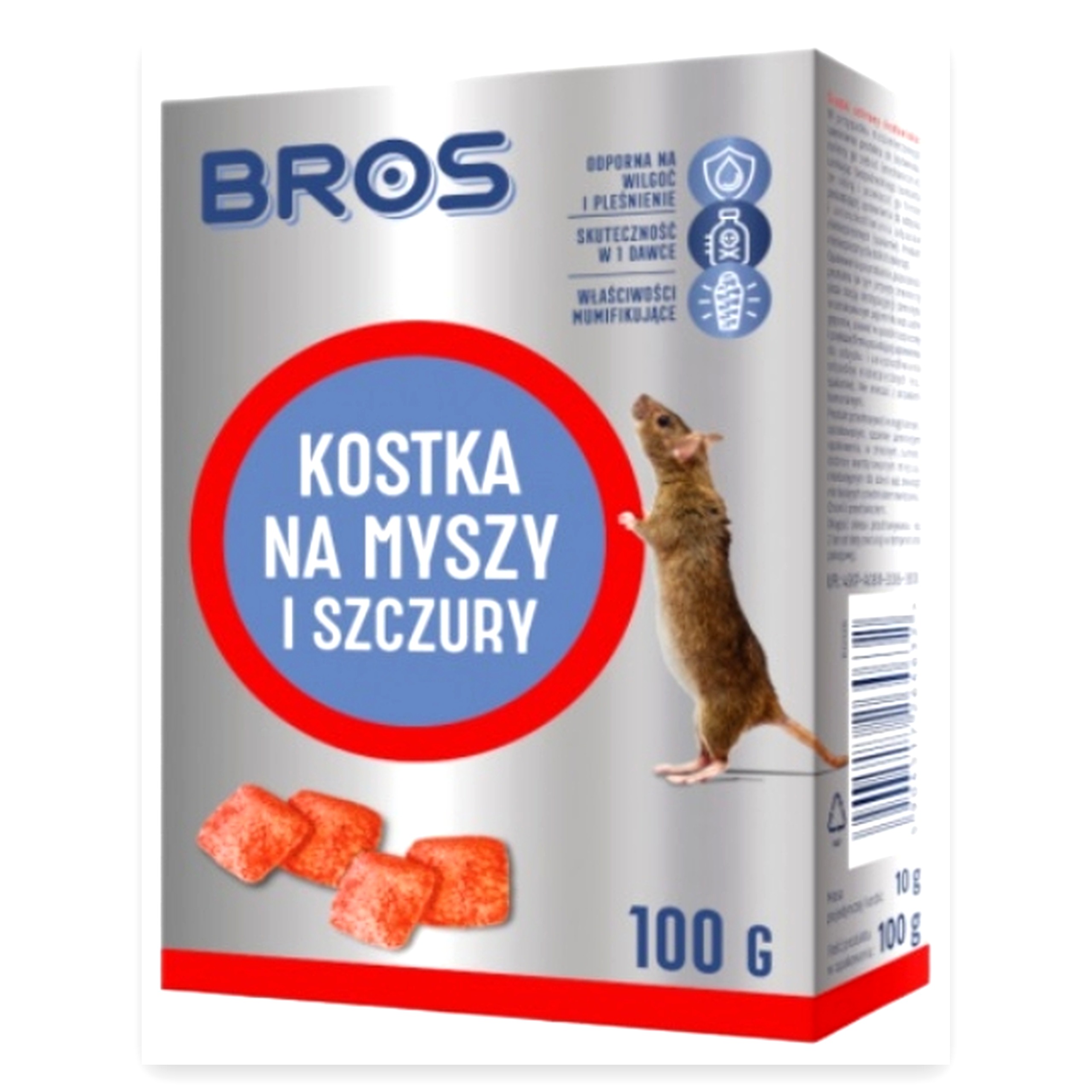 1ab5f17ffe67c1fe1ecf90c5524602fa.jpg Środek kostka trutka na myszy i szczury 100g Bros