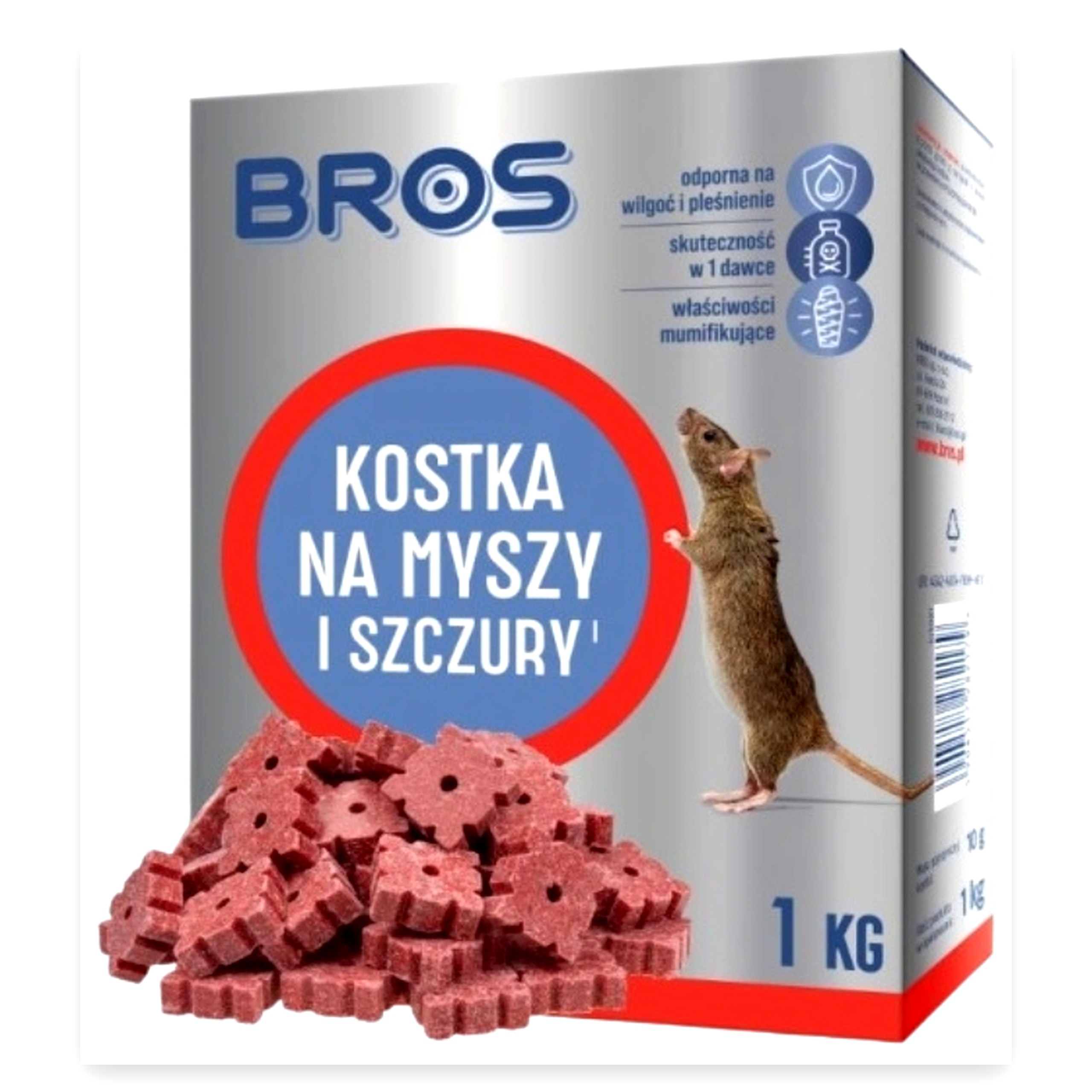1c6cd120805dd63e628aa6ab93f8cb71.jpg Środek kostka trutka na myszy i szczury 1kg Bros