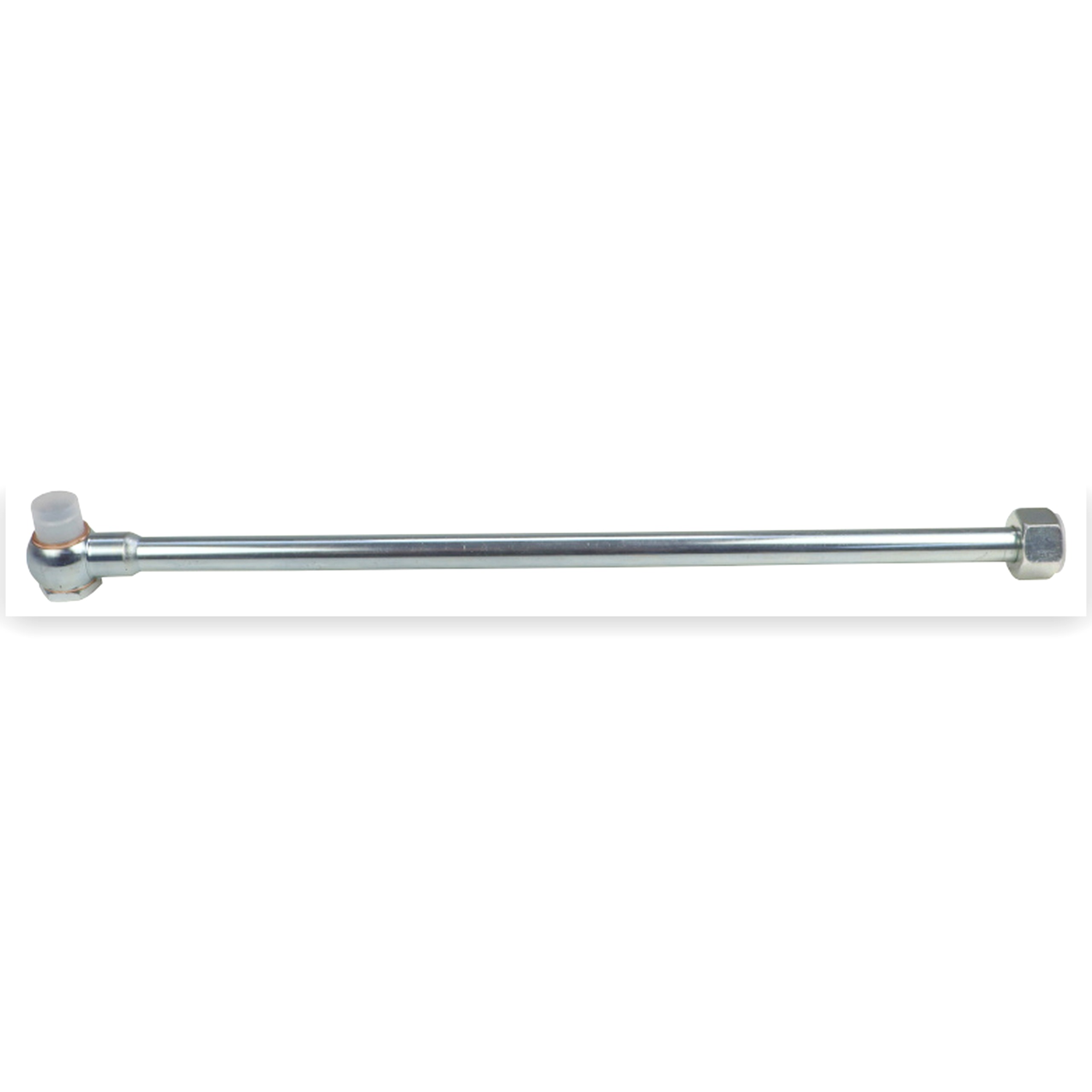 Rurka prosta FI-15 z oczkiem 18 mm długość 400 mm HYDRAL