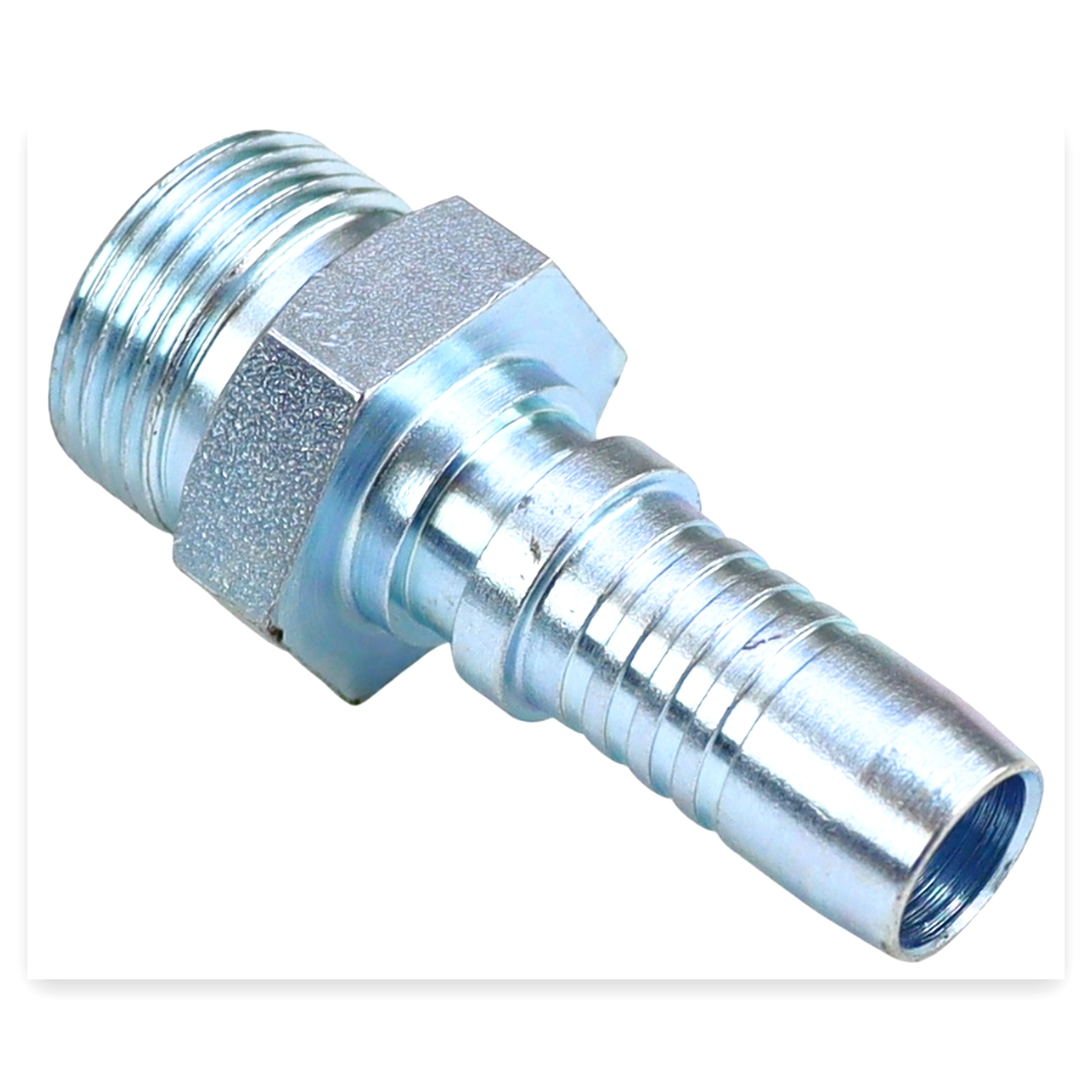 Końcówka węża teflonowego karbowanego PTFE DN12, typ B M22x1,5