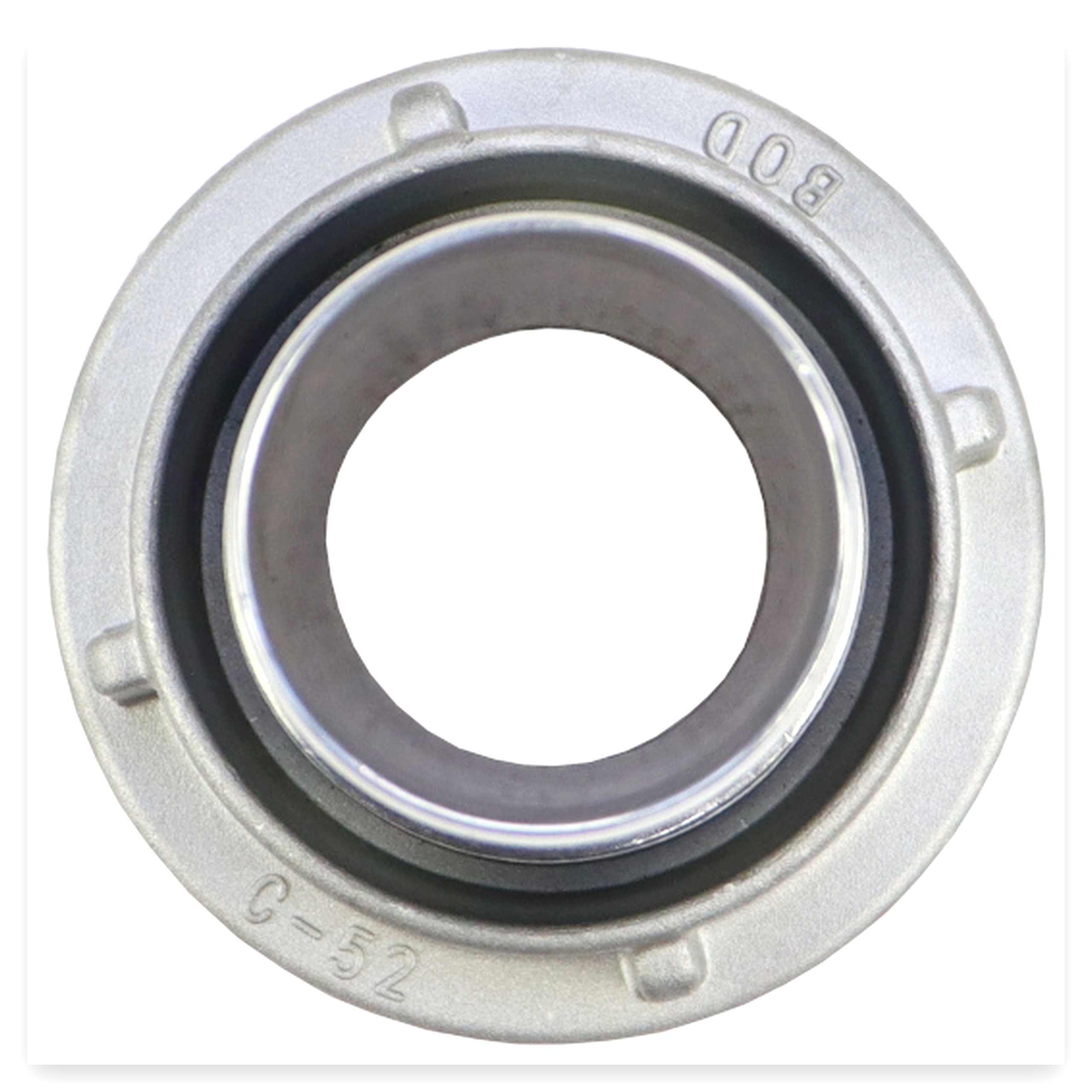 2ab657436319239cafa8084e3e30e028.jpg Łącznik ssawny 52 mm + tuleja karbowana 50 mm aluminiowy PZL HYDRAL
