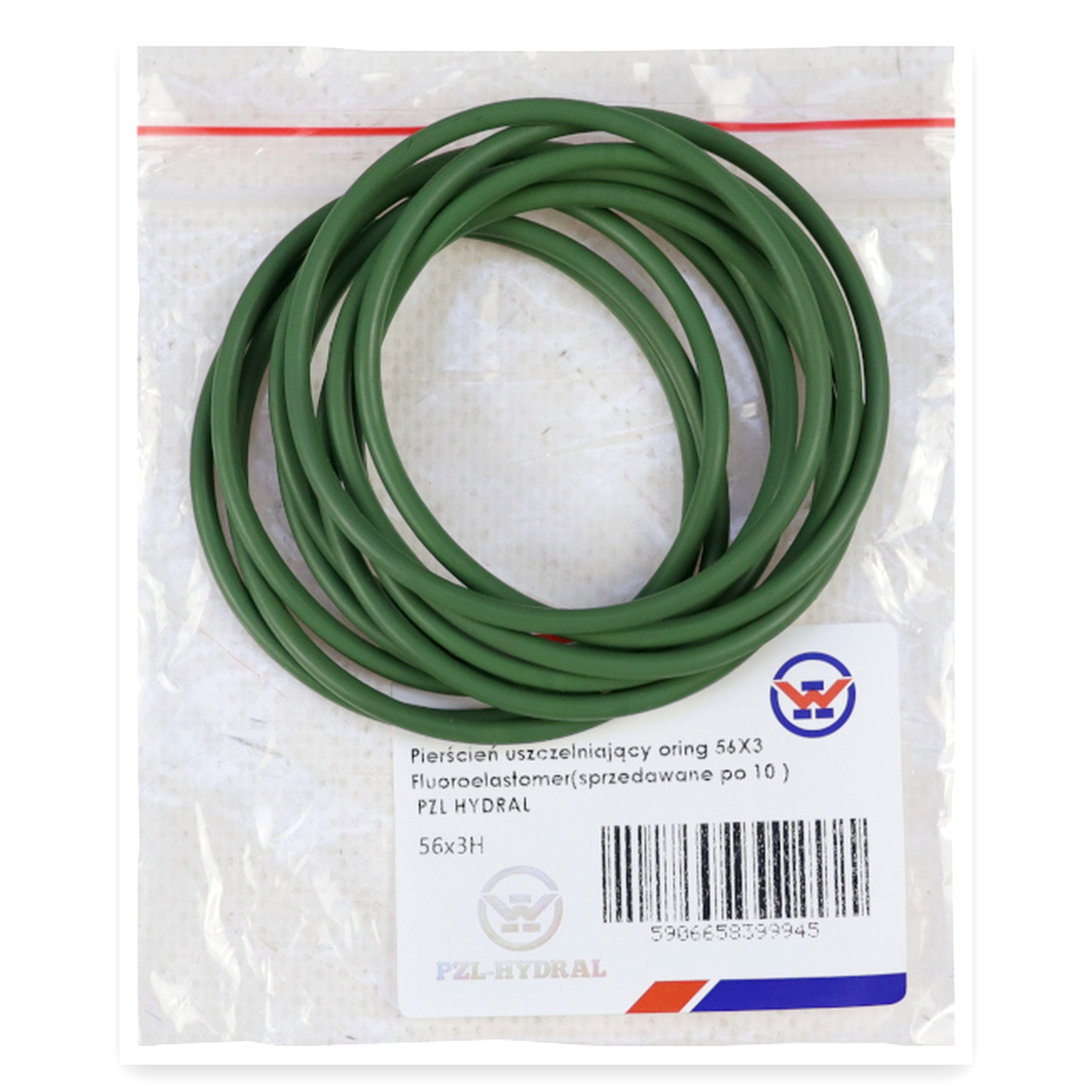 2e8395f7bda01f20dea2e9b6e04f07f8.jpg Pierścień uszczelniający O-ring 56x3 oring Fluoroelastomer Viton PZL HYDRAL (sprzedawne po 10 szt - cena za szt )